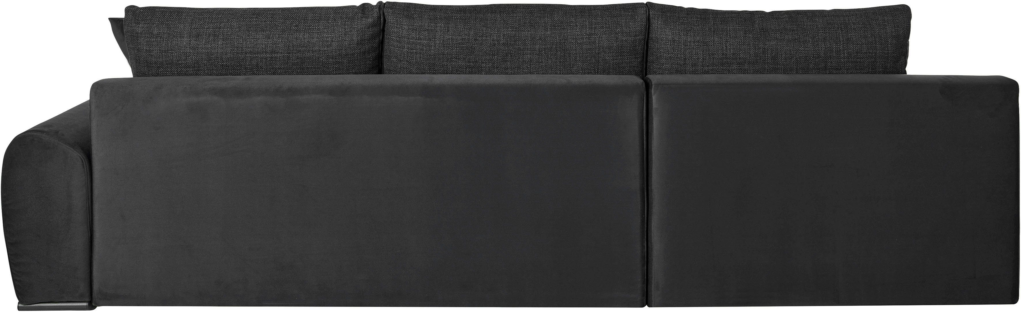 Bettkasten Ecksofa Win, mit Home Bettfunktion wahlweise affaire und