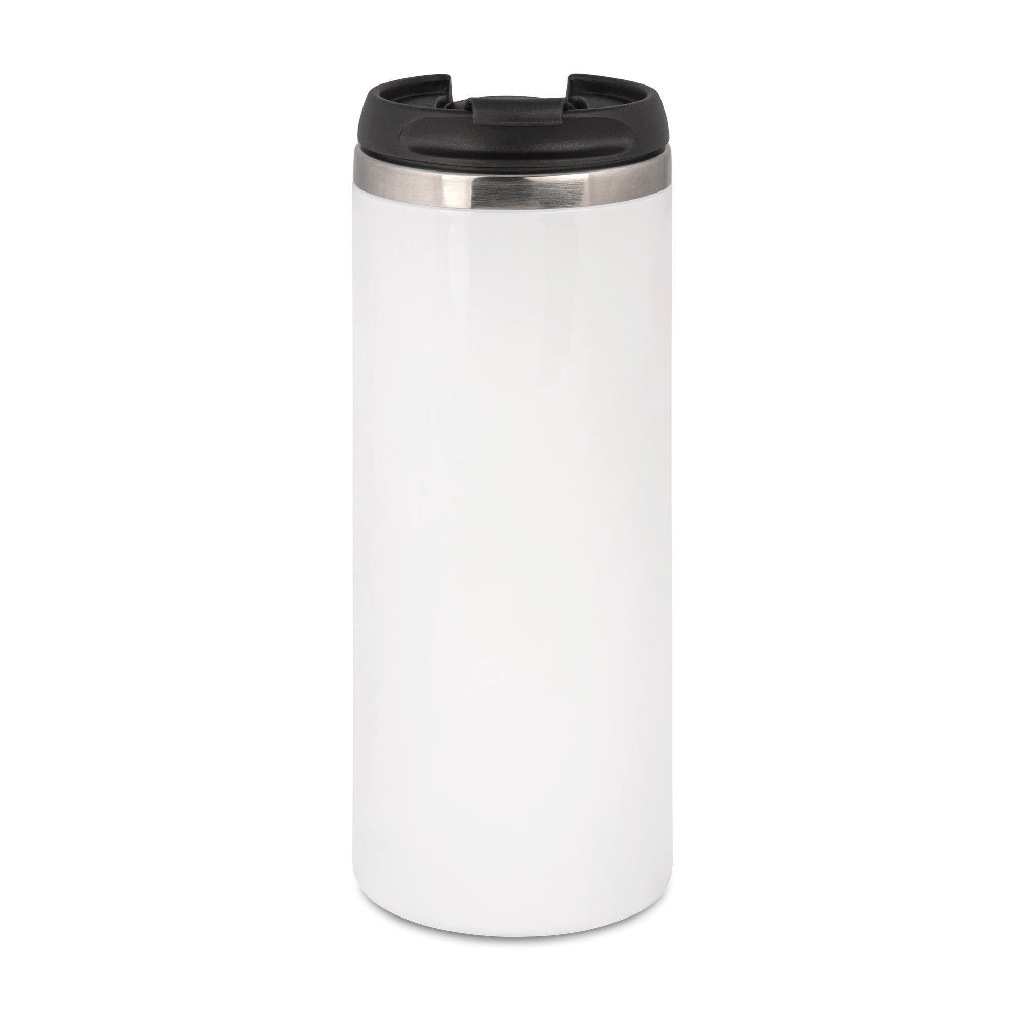 PlottPrint Thermobecher SLIM Edelstahl Sublimationsrohling 340 ml, 1-tlg., Edelstahl