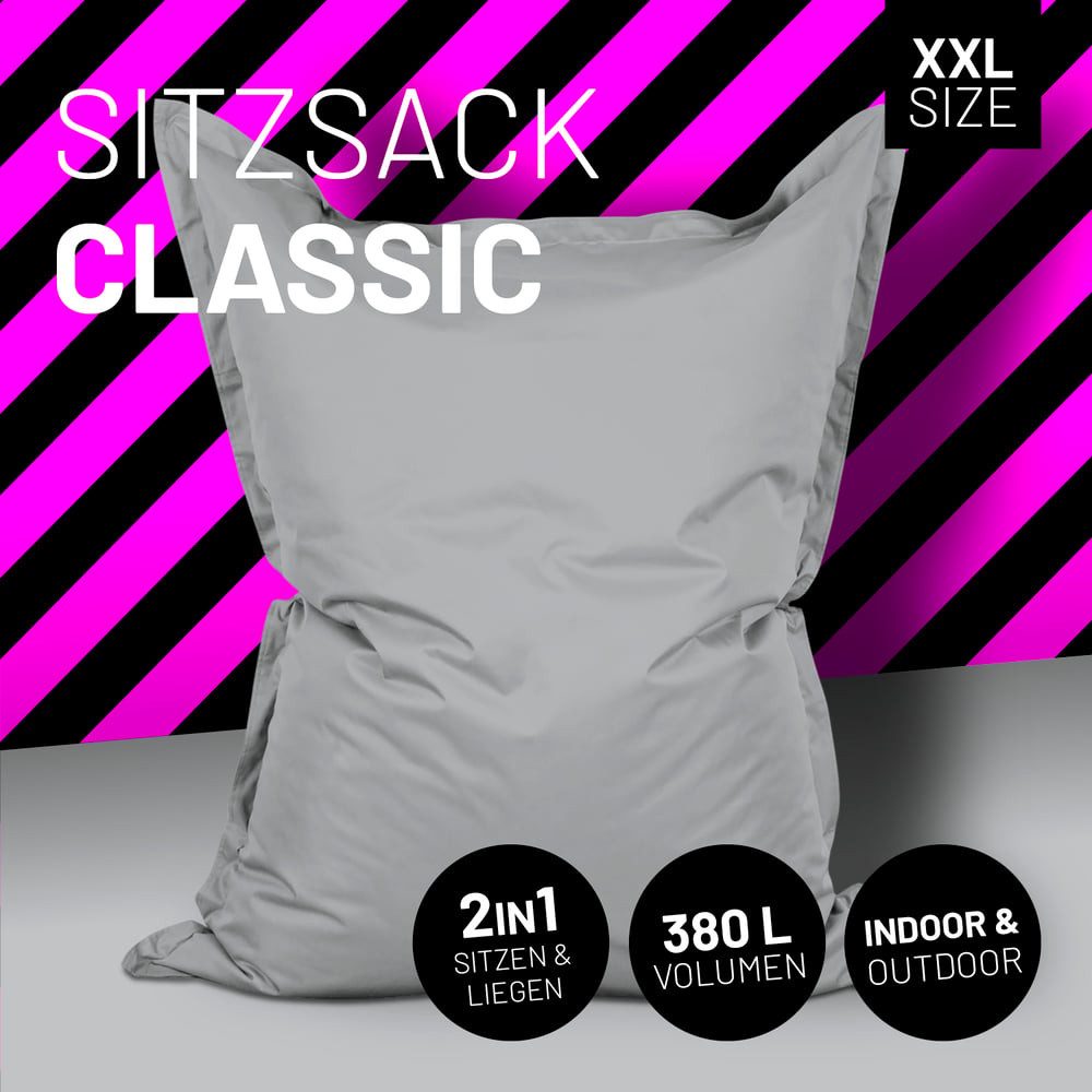 Lumaland Sitzsack XXL Bean Bag Riesen-Sitzkissen 380L 140x180cm Special Edi günstig online kaufen