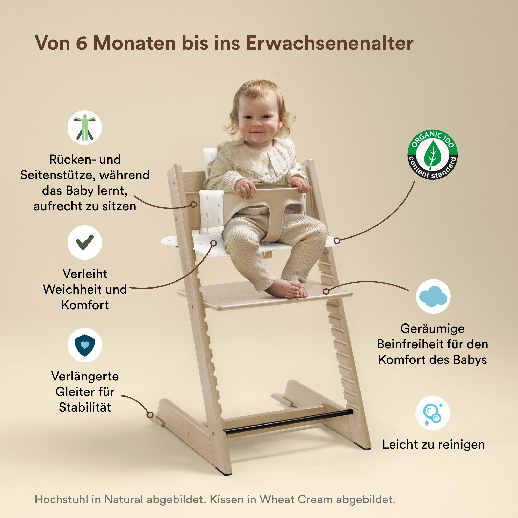 Stokke Hochstuhl Tripp Trapp Hochstuhl Bundle günstig online kaufen