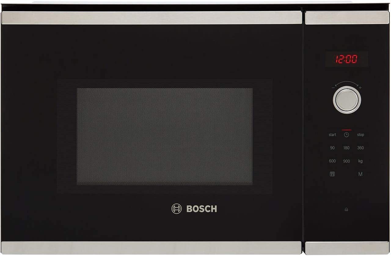 BOSCH Einbau-Mikrowelle Einbau Schwarz 900 W BFL553MS0