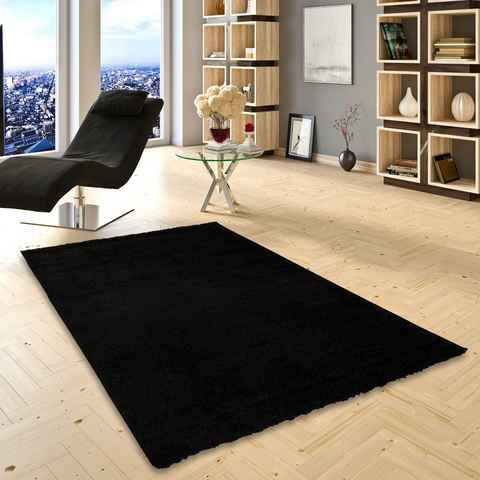 Hochflor-Teppich Hochflor Langflor Teppich Aloha, Pergamon, Rechteckig, Höhe: 40 mm