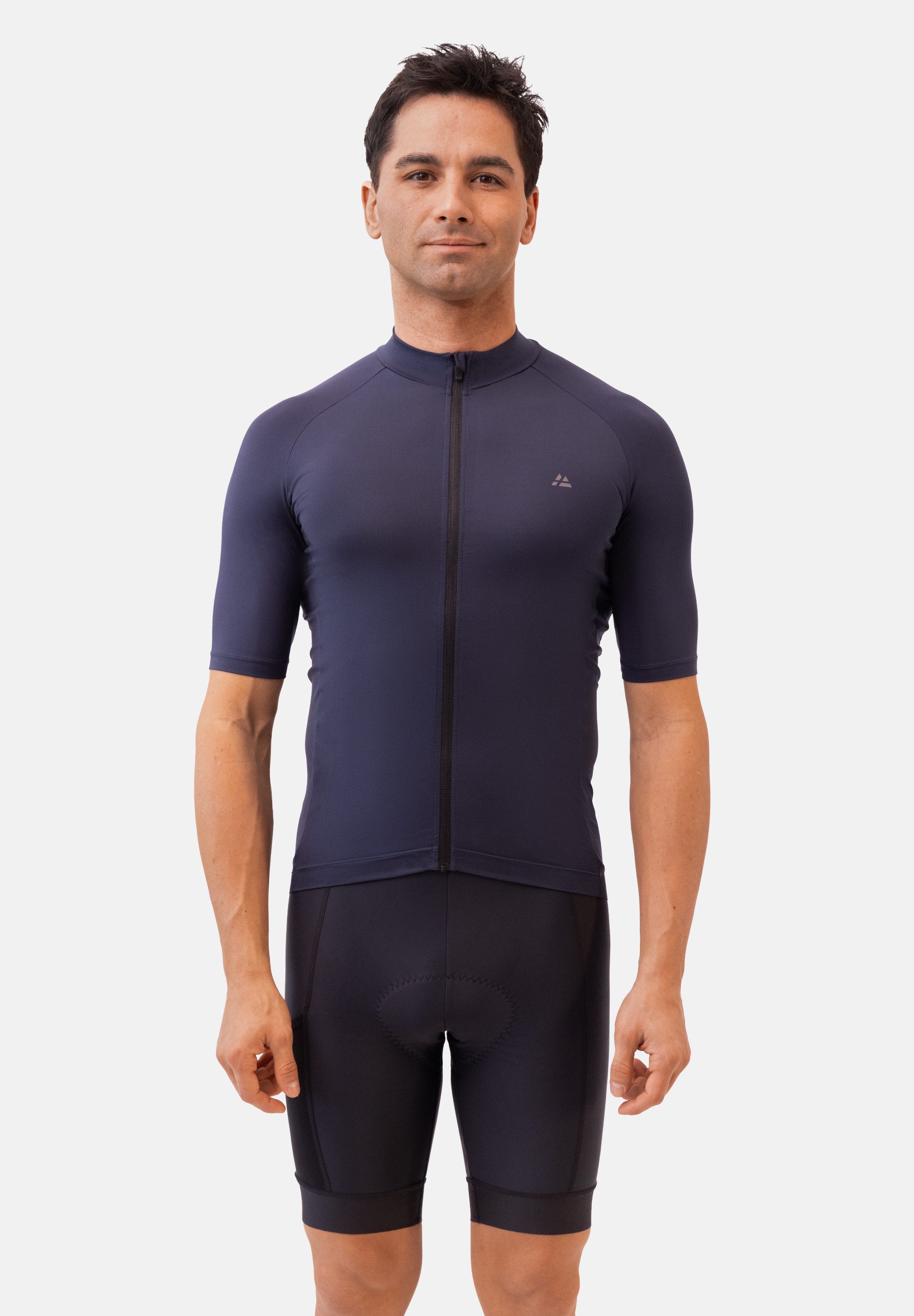 DANISH ENDURANCE T-Shirt Cycling SS Kurzarm Radtrikot mit Reißverschluss & Taschen, Schnelltrocknend