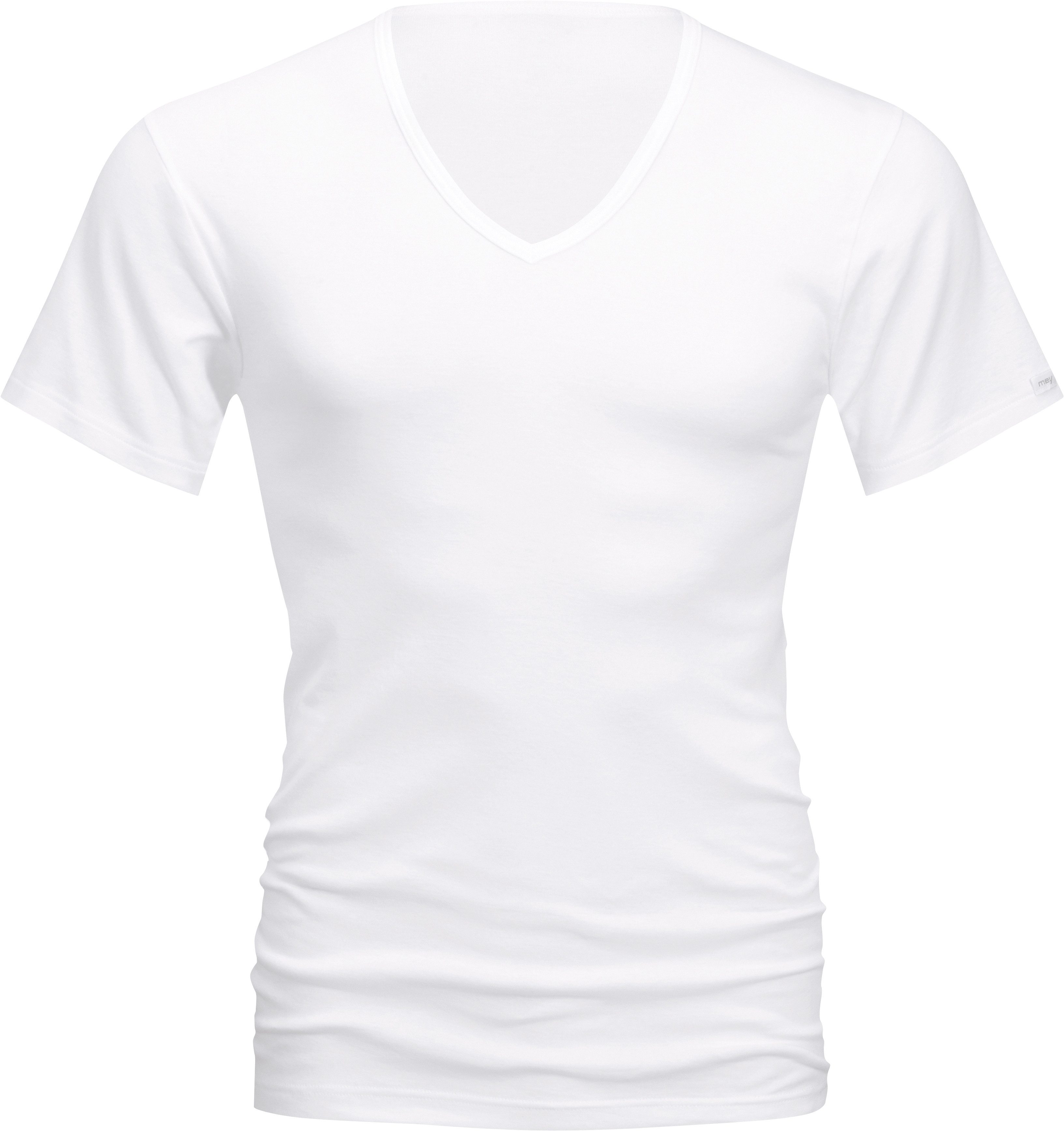 Mey V-Shirt Noblesse ohne auftragende Seitennähte