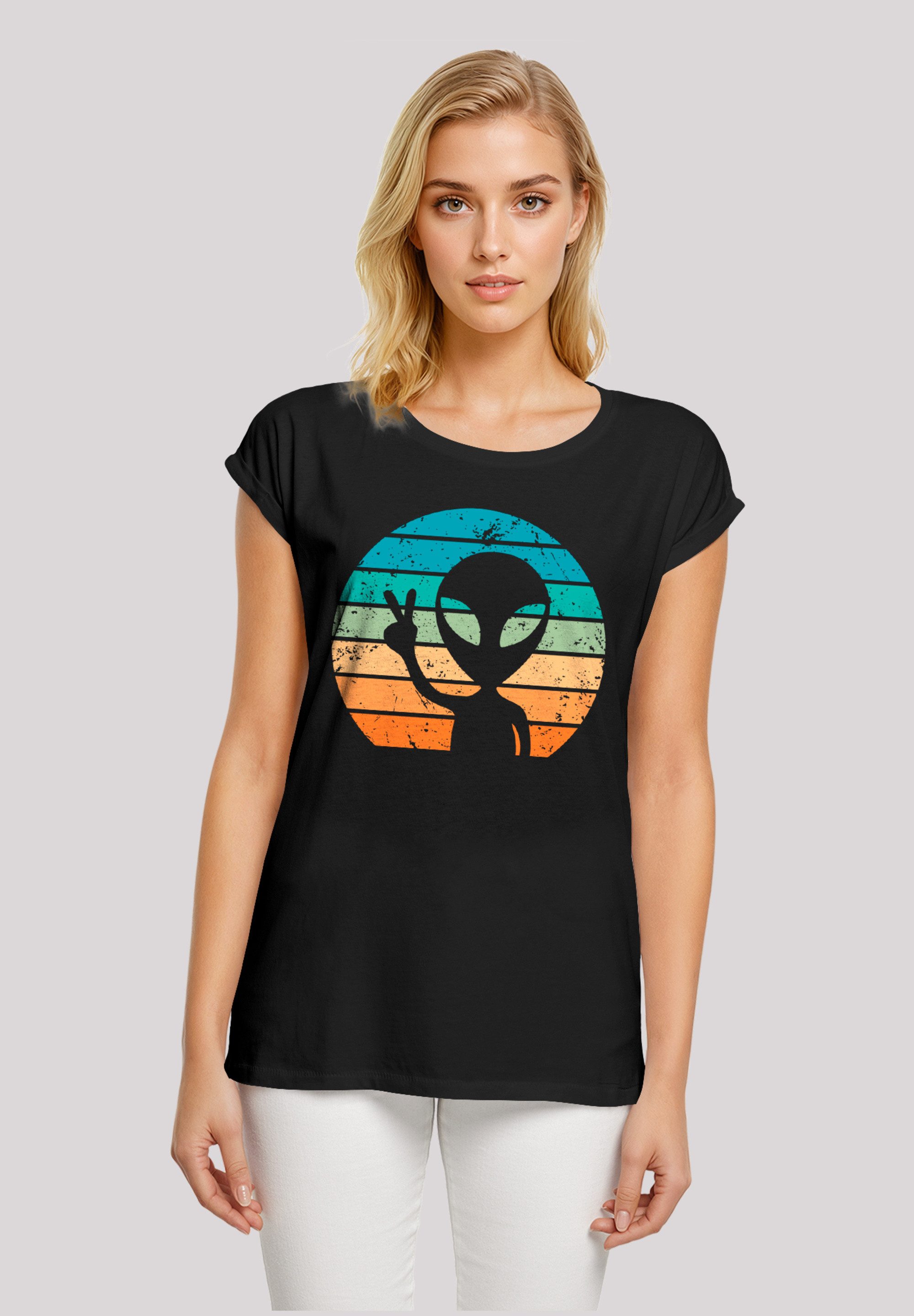 F4NT4STIC T-Shirt Alien Piece Sonnenuntergang Premium günstig online kaufen