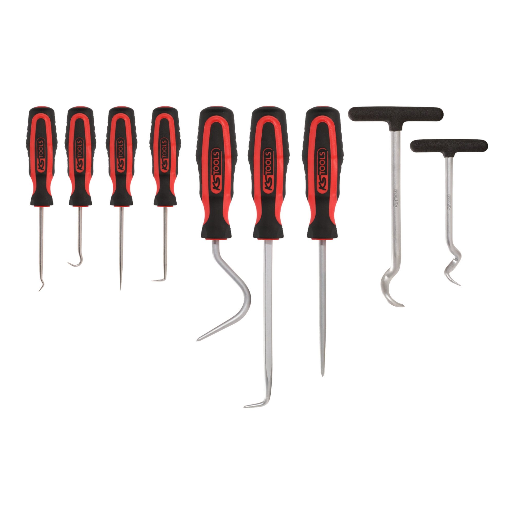KS Tools Karosseriescheibe KS Tools Master Haken-Werkzeug-Satz, 9-teilig