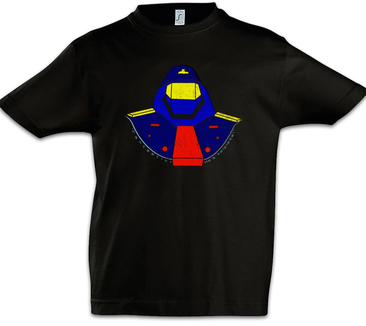 Print-Shirt Miles Mayhem Kinder T-Shirt M.A.S.K. Vemom Kult TV Series Retro 80s