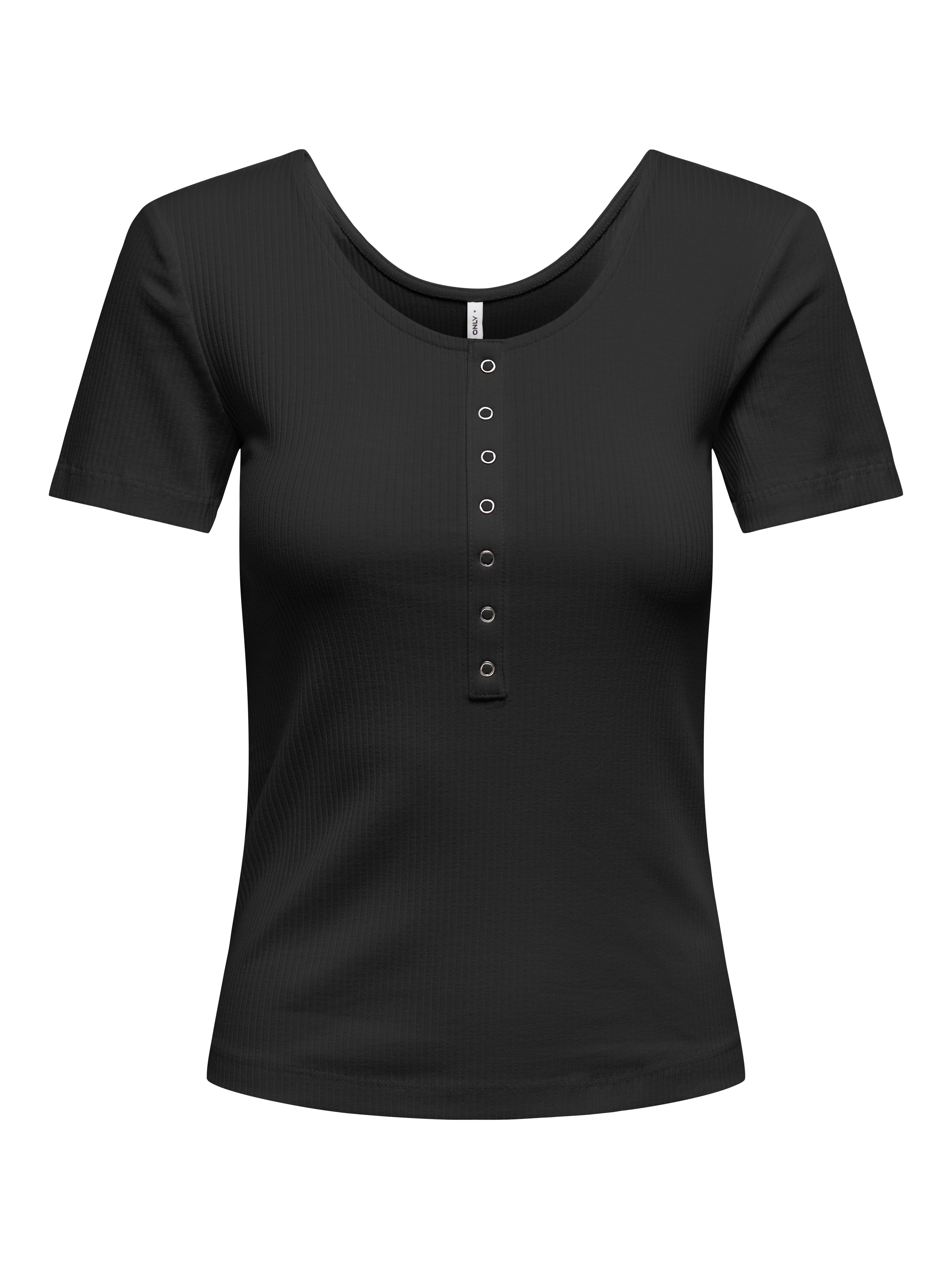 ONLY Kurzarmshirt ONLSIMPLE LIFE S/S BUTTON günstig online kaufen