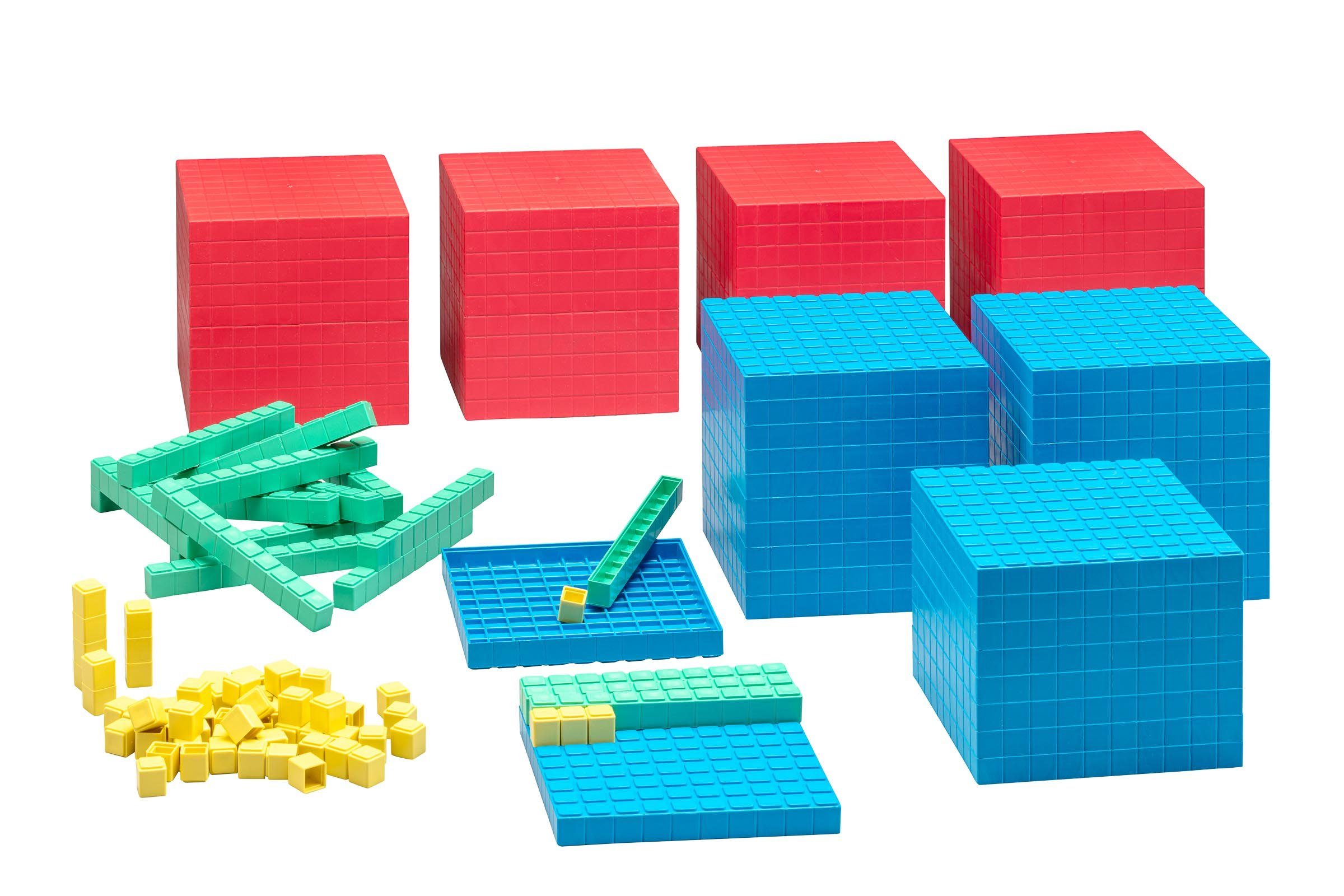 Wissner® aktiv lernen Lernspielzeug Dezimalrechensatz für die Klasse (184 Teile), RE-Plastic®