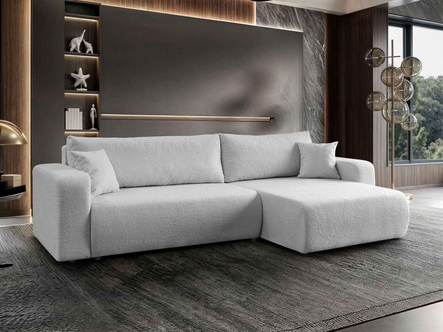 Lookway Ecksofa VESPO XL Moderne Wohnlandschaft günstig online kaufen