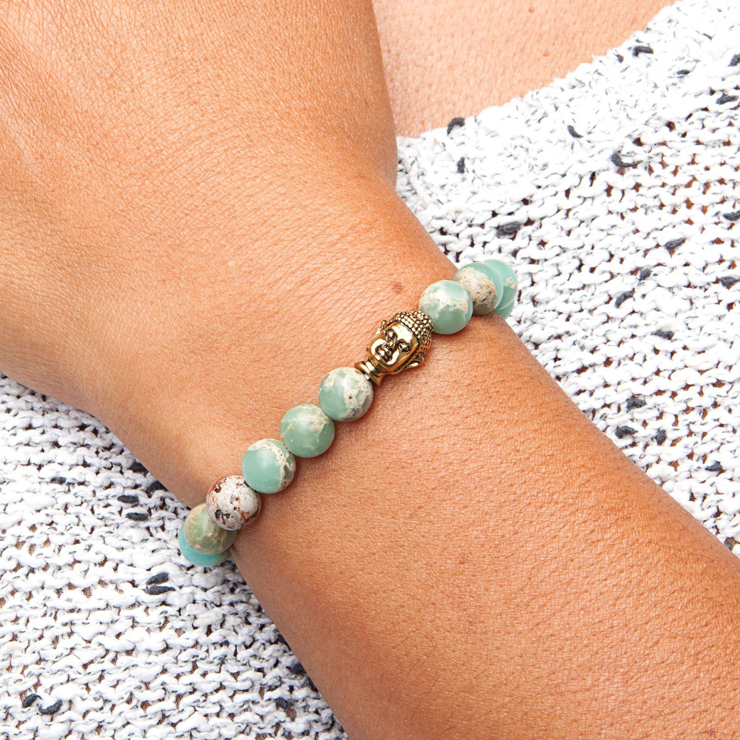 bodhi Perlenarmband Mala Armband mit pastellfarbenem günstig online kaufen