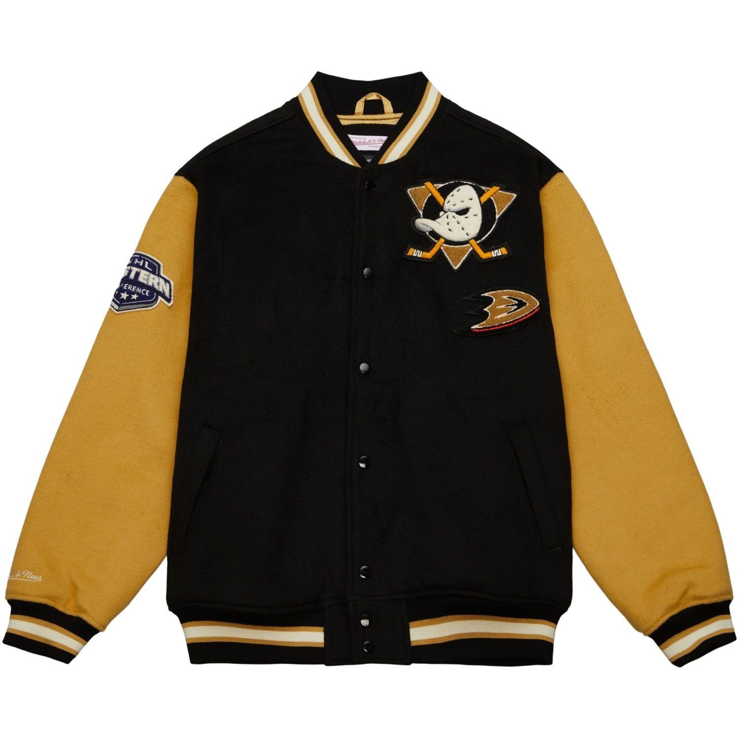 NHL Legacy Collegejacke Anaheim Wool Mitchell Varsity & Ness Ducks