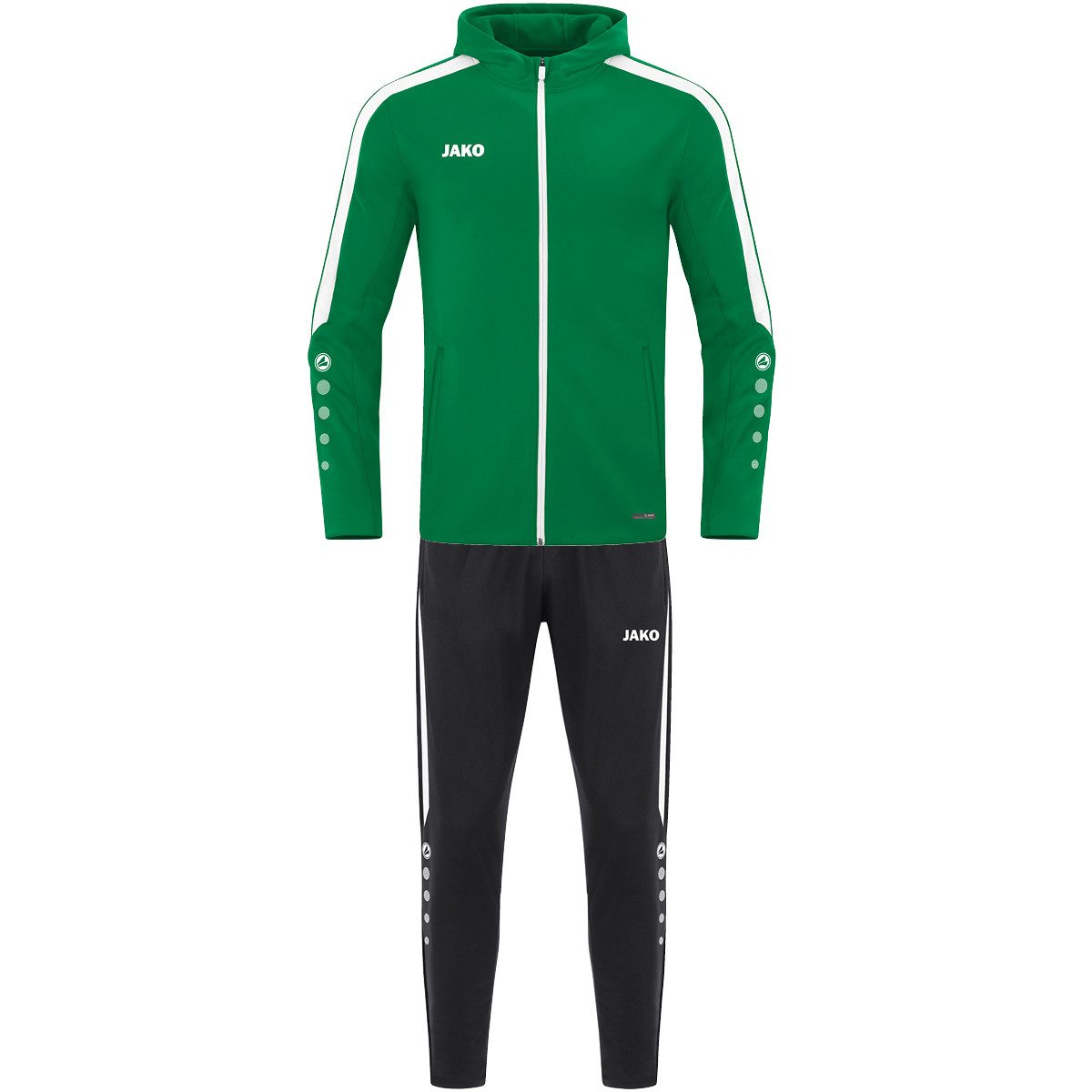 Jako Jogginganzug M9423 Trainingsanzug Polyester Power mit Kapuze günstig online kaufen