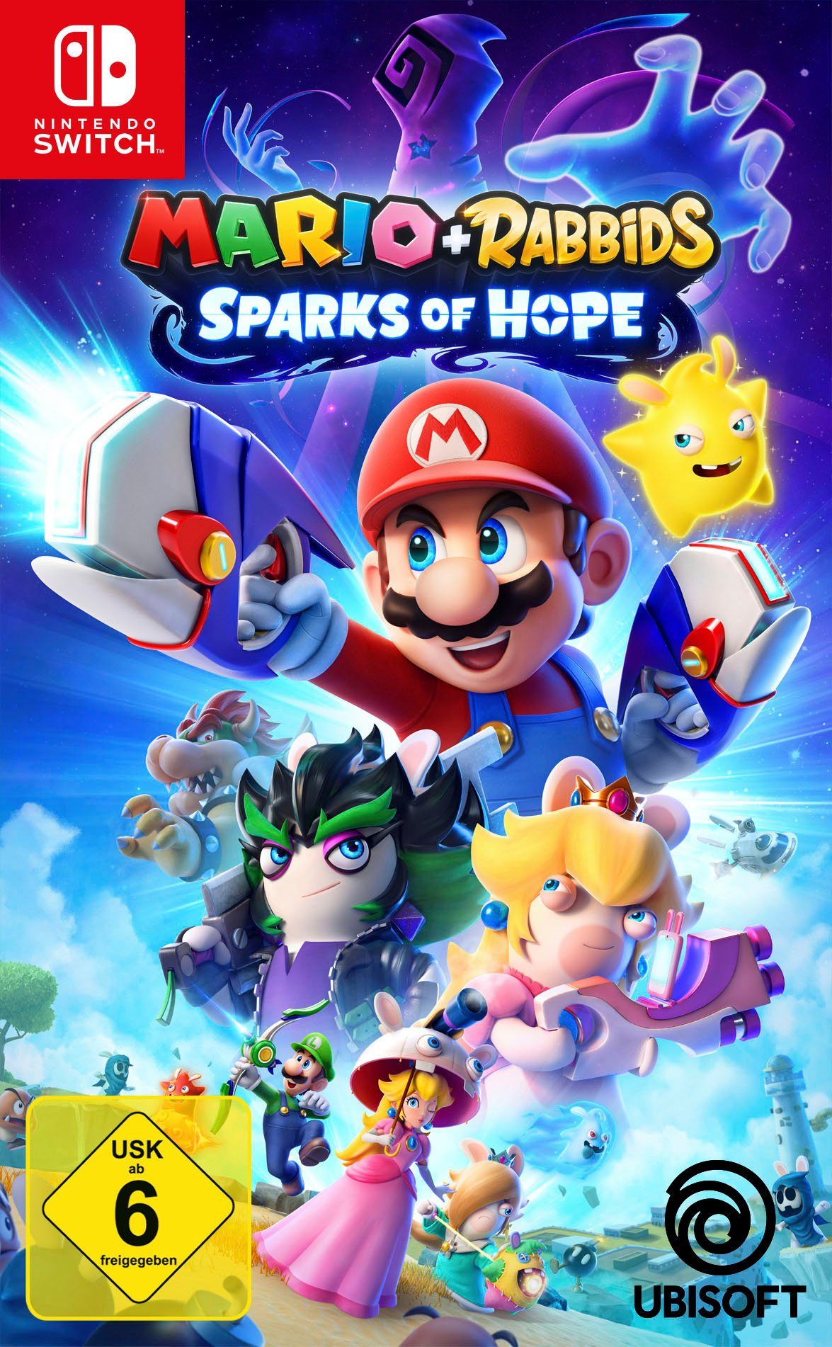 NSW Mario Rabbids Sparks of Hope & NSW PRO PAD X Nintendo Switch