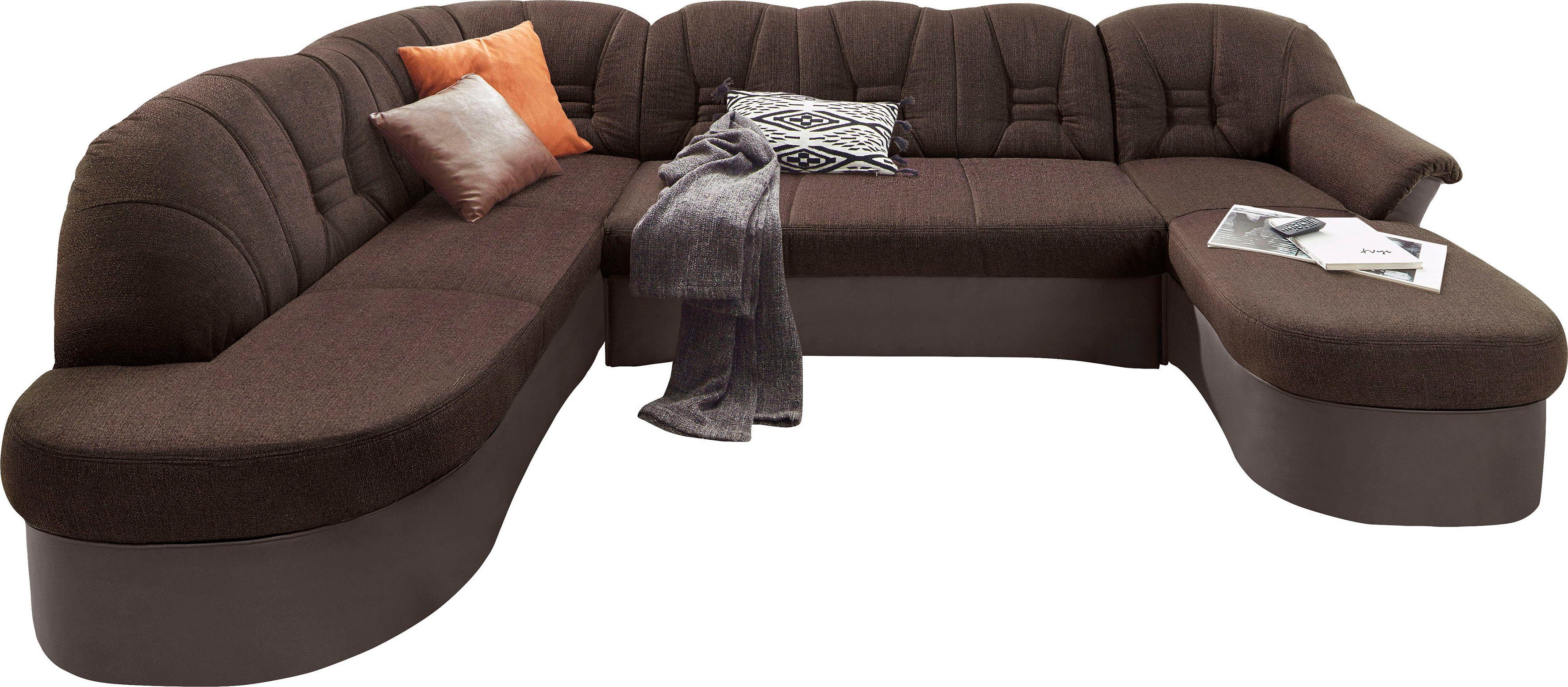 DOMO collection Wohnlandschaft Elva, zeitlose Formensprache, günstig online kaufen