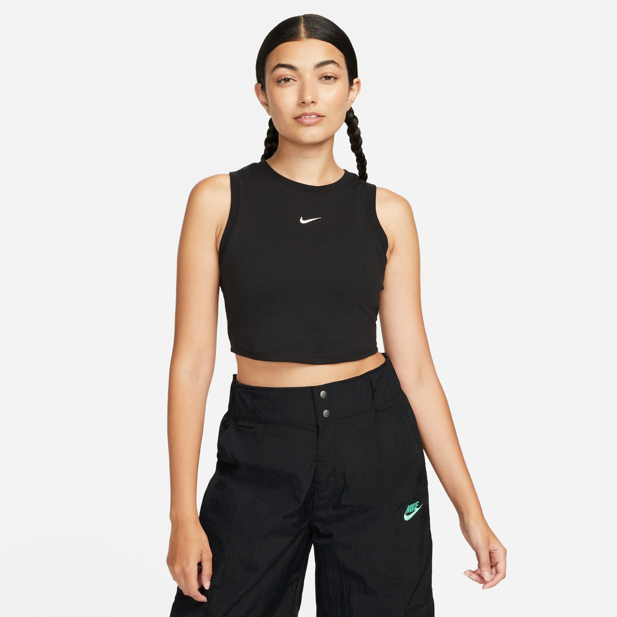 Nike Sportswear Tanktop Nike Damen Top Sportswear Essentials Chill Knit FB8279