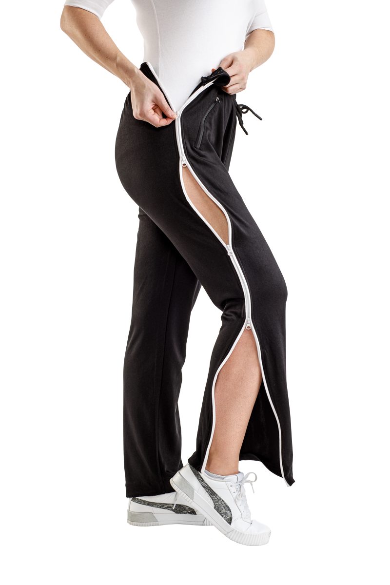 Pflegehose Reißverschluss Rehahose Funktionshose Sporthose suprima Therapiehose Inkontinenz