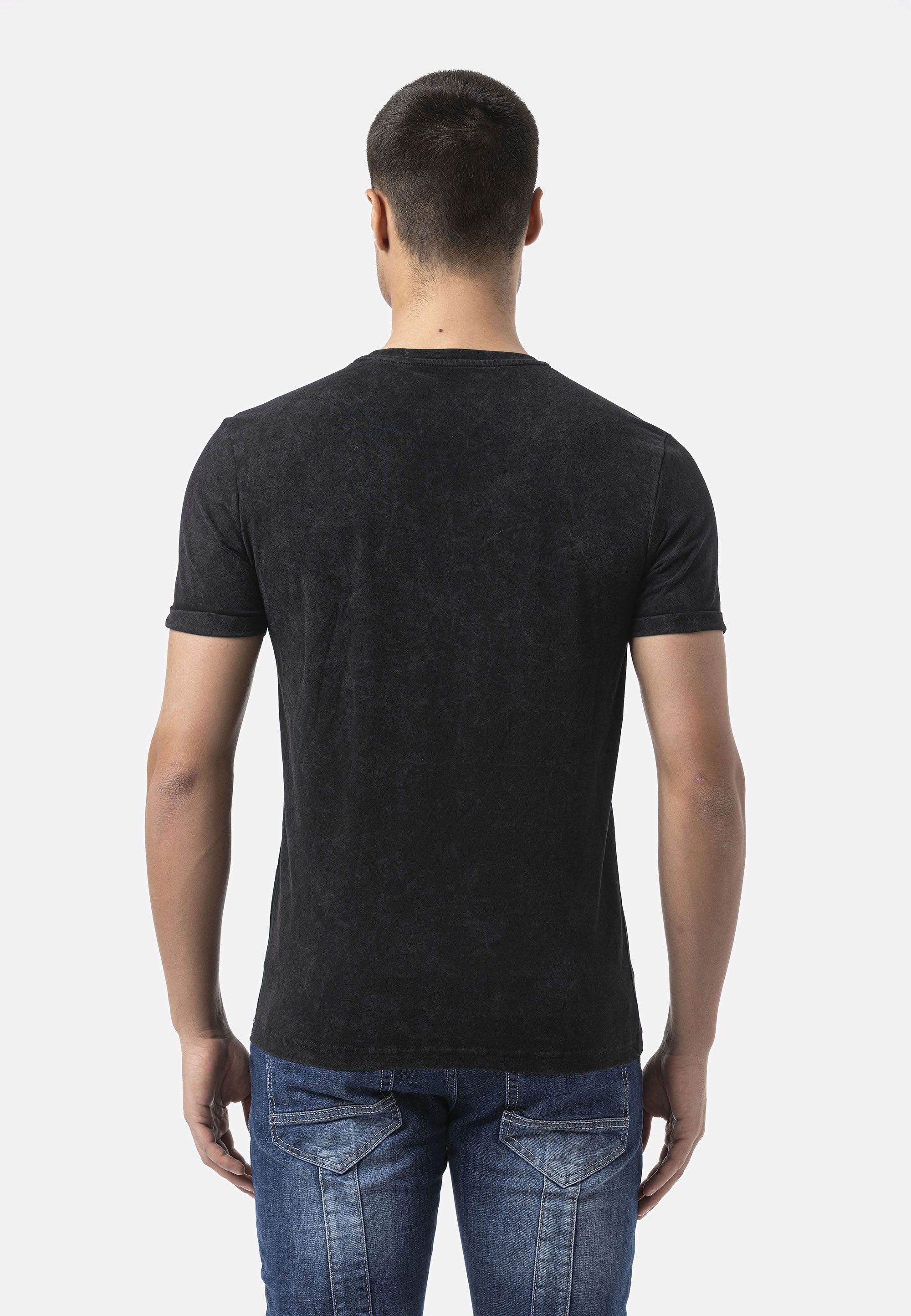 Cipo & Baxx T-Shirt CT805 auffälligen Logo-Print