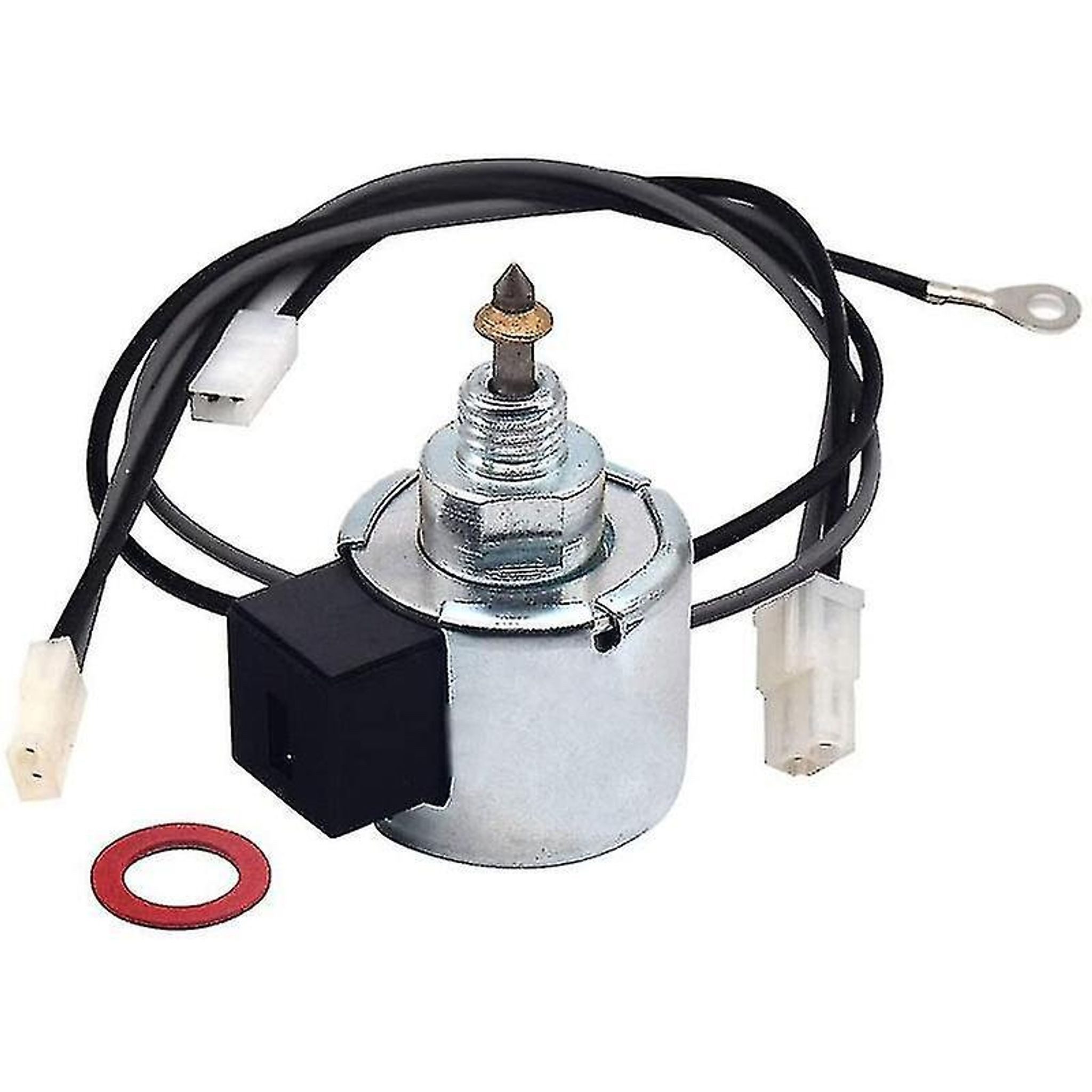 FELIXLEO Rasenmähermesser Ersatz Magnetventil zur Kraftstoffabschaltung für Briggs Stratton nun (1-St)