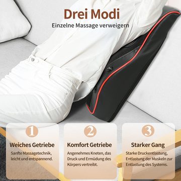 TWSOUL Nacken-Massagegerät Nackenmassagegerät, Shiatsu Rückenmassagegerät mit 8D Knetköpfen