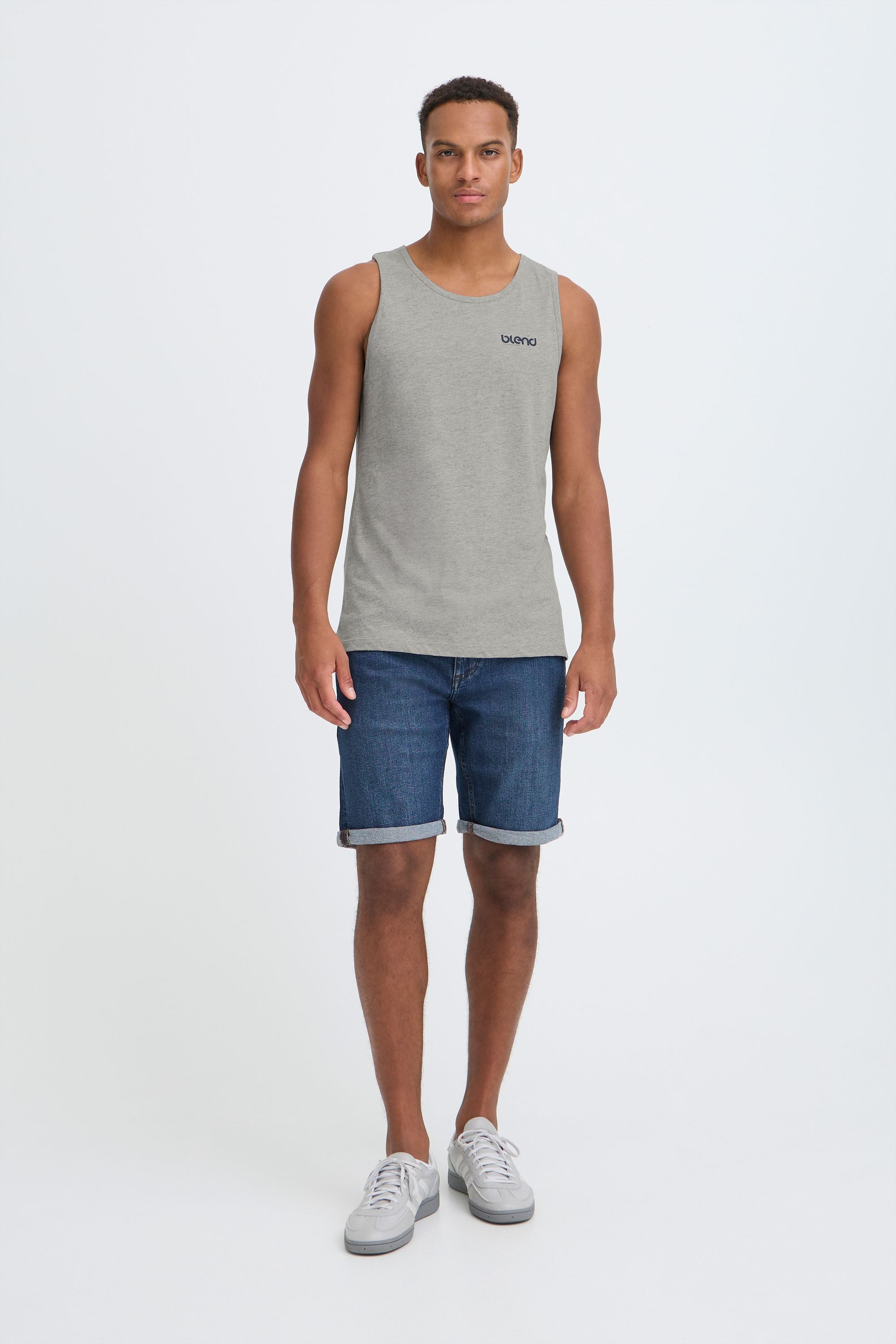 Blend Tanktop BHFlok Lässiges Tanktop mit Logo – Bild 3 von 5