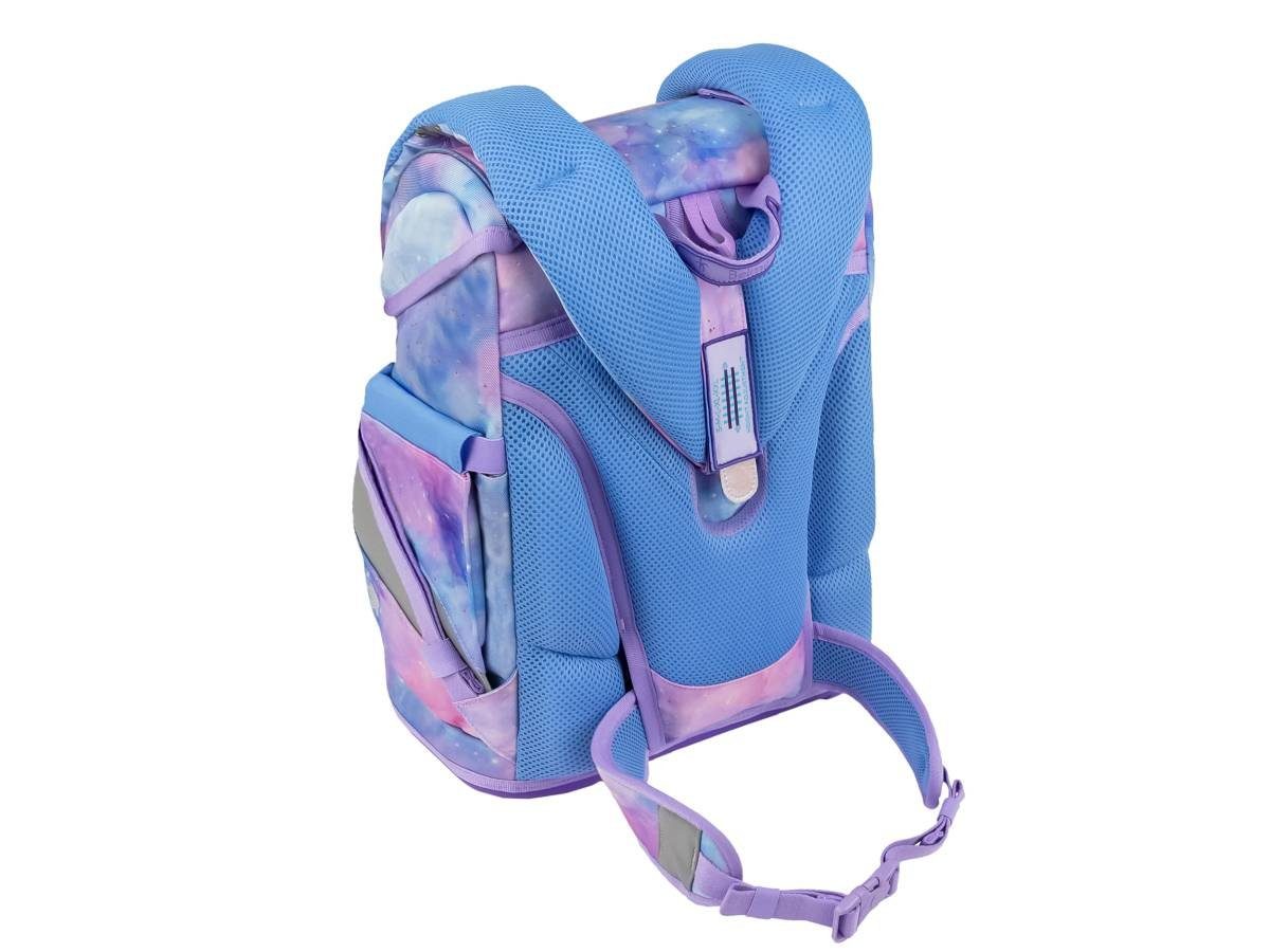 Belmil Schulranzen "Smarty Plus Premium" 2025, höhenverstellbar, 4tlg. Set gefüllt ab 1. Klasse, Einschulung