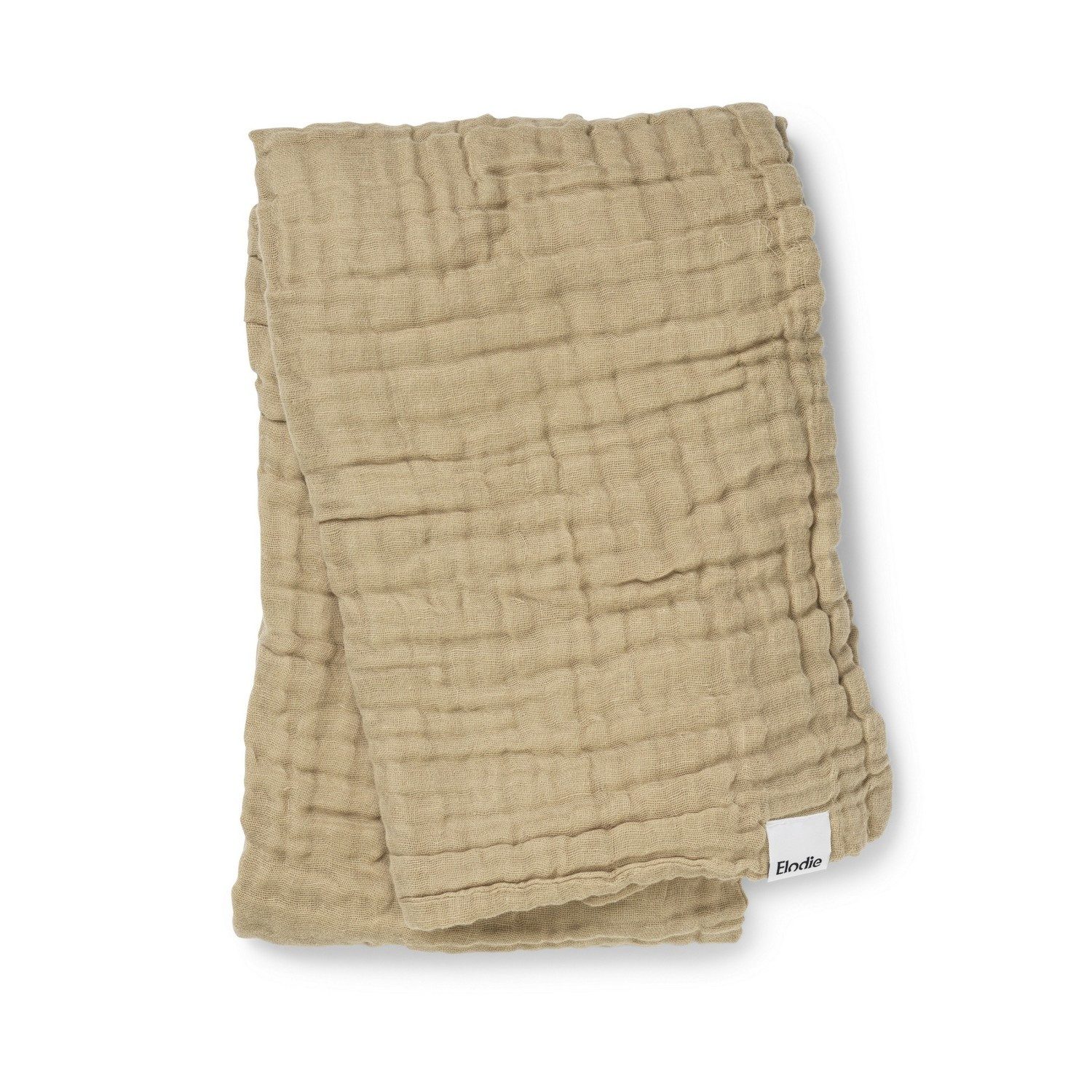 Babydecke Crinkled Blanket - Pure Khaki, Elodie