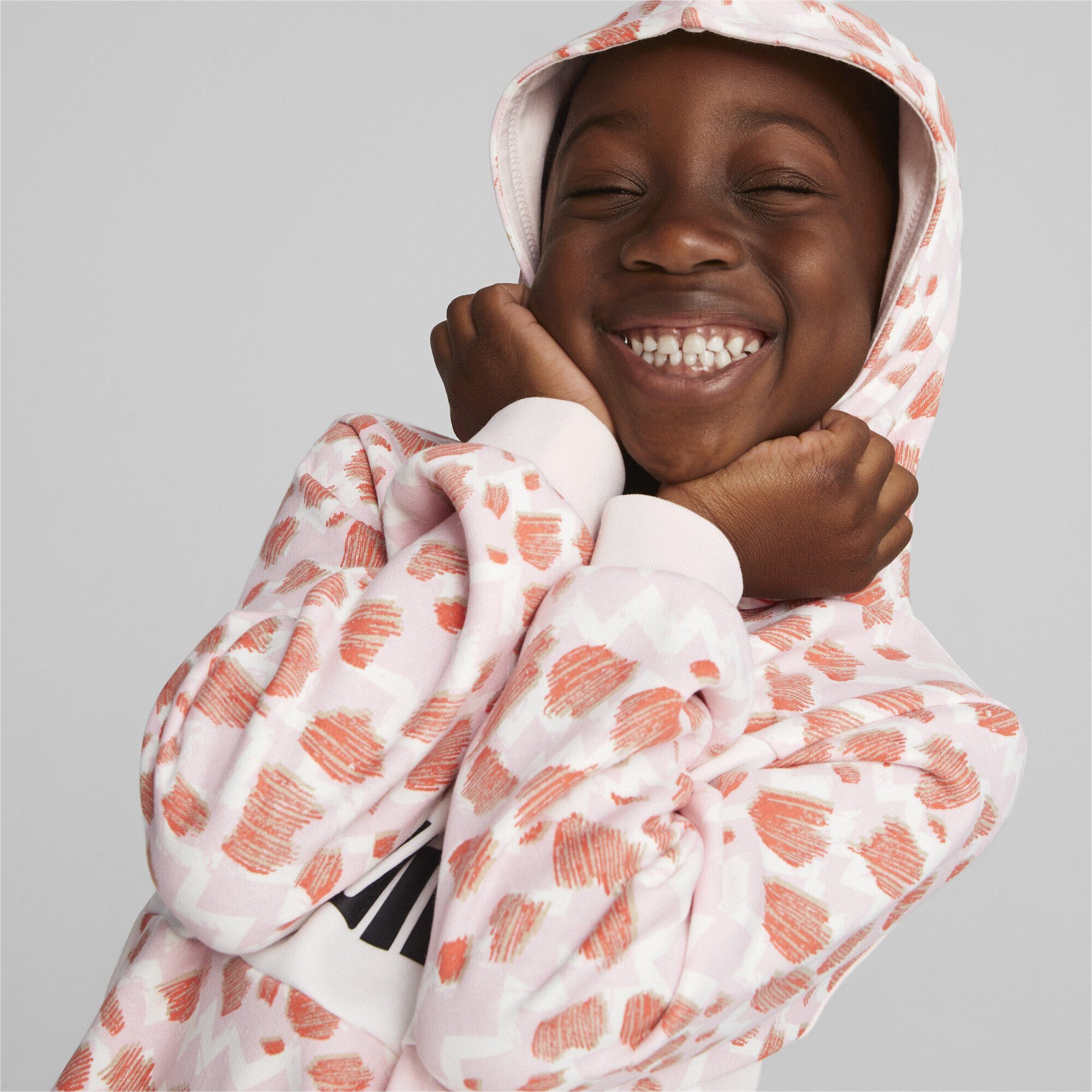 Sweatshirt Frosty Mix PUMA Hoodie Essentials Jugendliche Match Pink