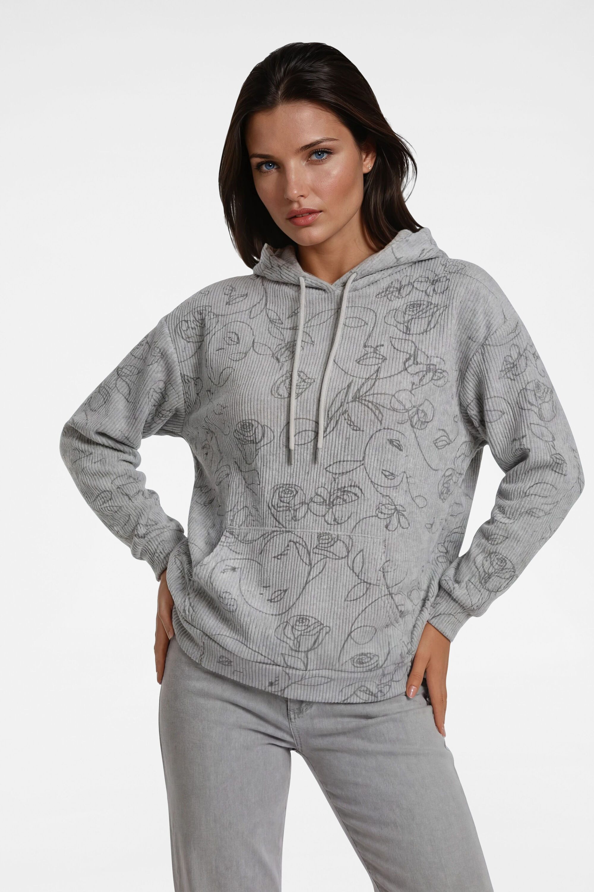 NAVIGAZIONE Sweatshirt (1-tlg) mit Kapuze