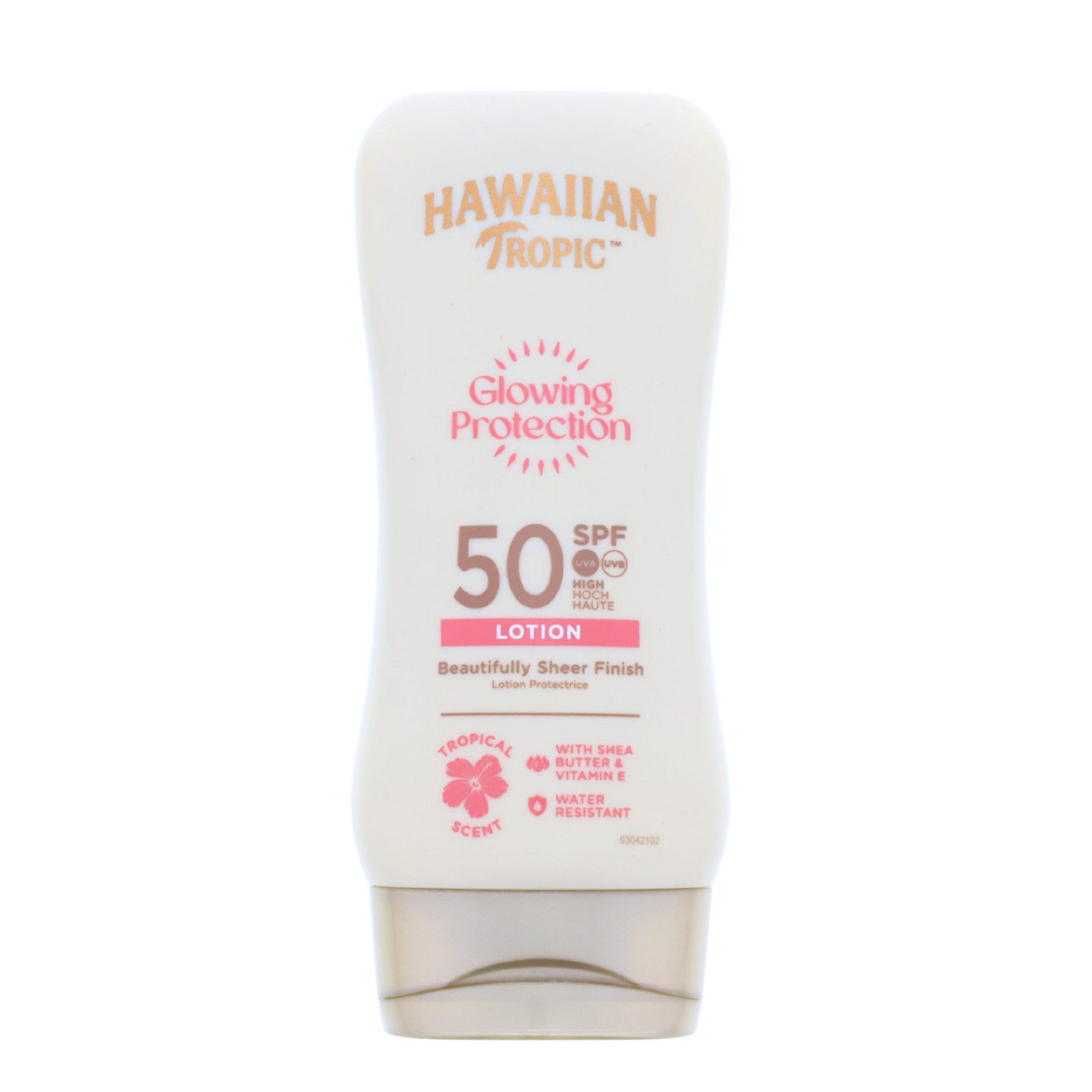 Hawaiian Tropic Sonnenschutzlotion 3 x Hawaiian Tropic Glowing Protection Sonnenschutz Lotion je 180ml