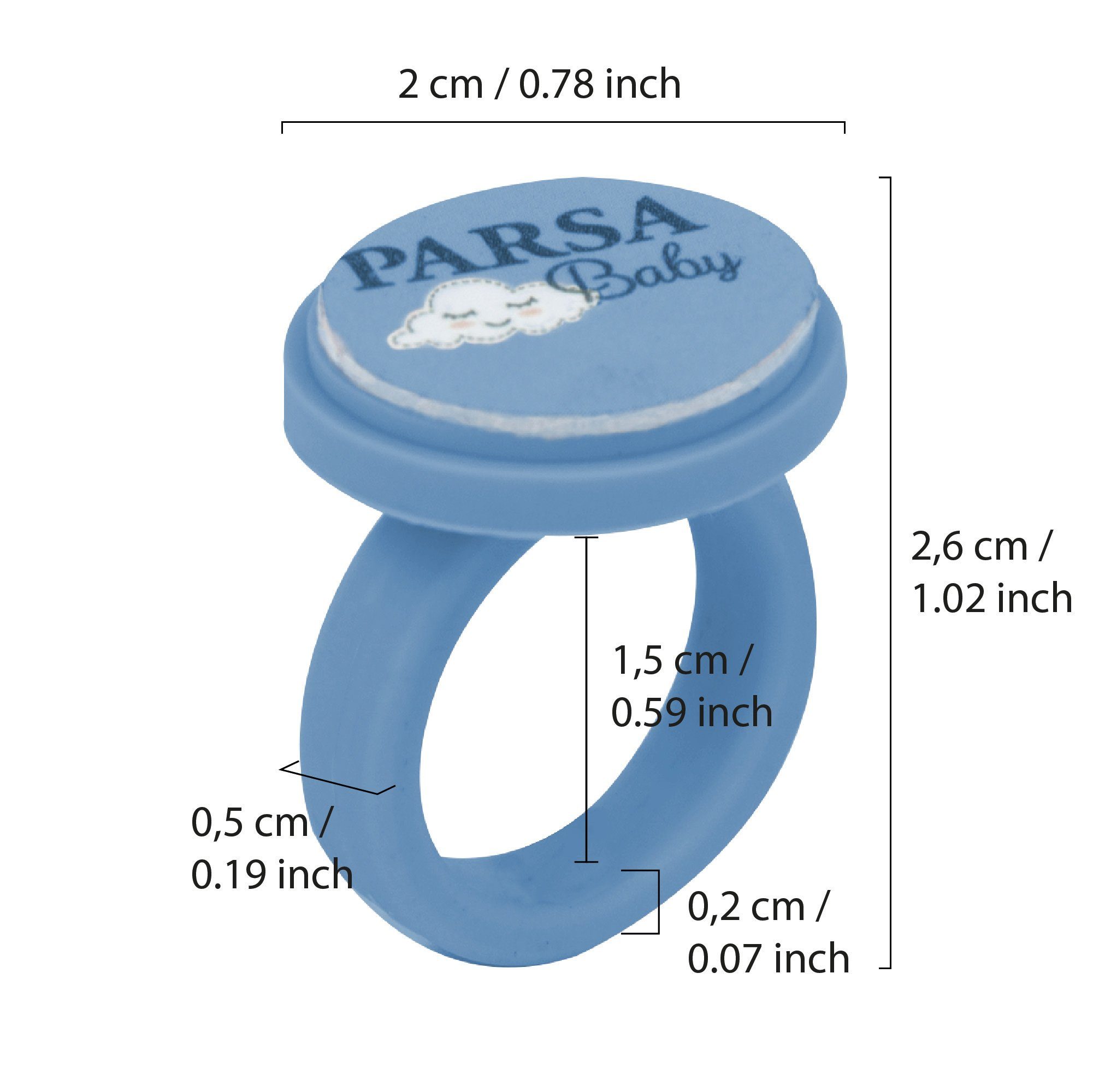 Nagelpflege Nagelfeilring / PARSA Baby-Fußnagelknipser 7 Einwegfeilen für Beauty Feilpads mit PARSA Baby Babys