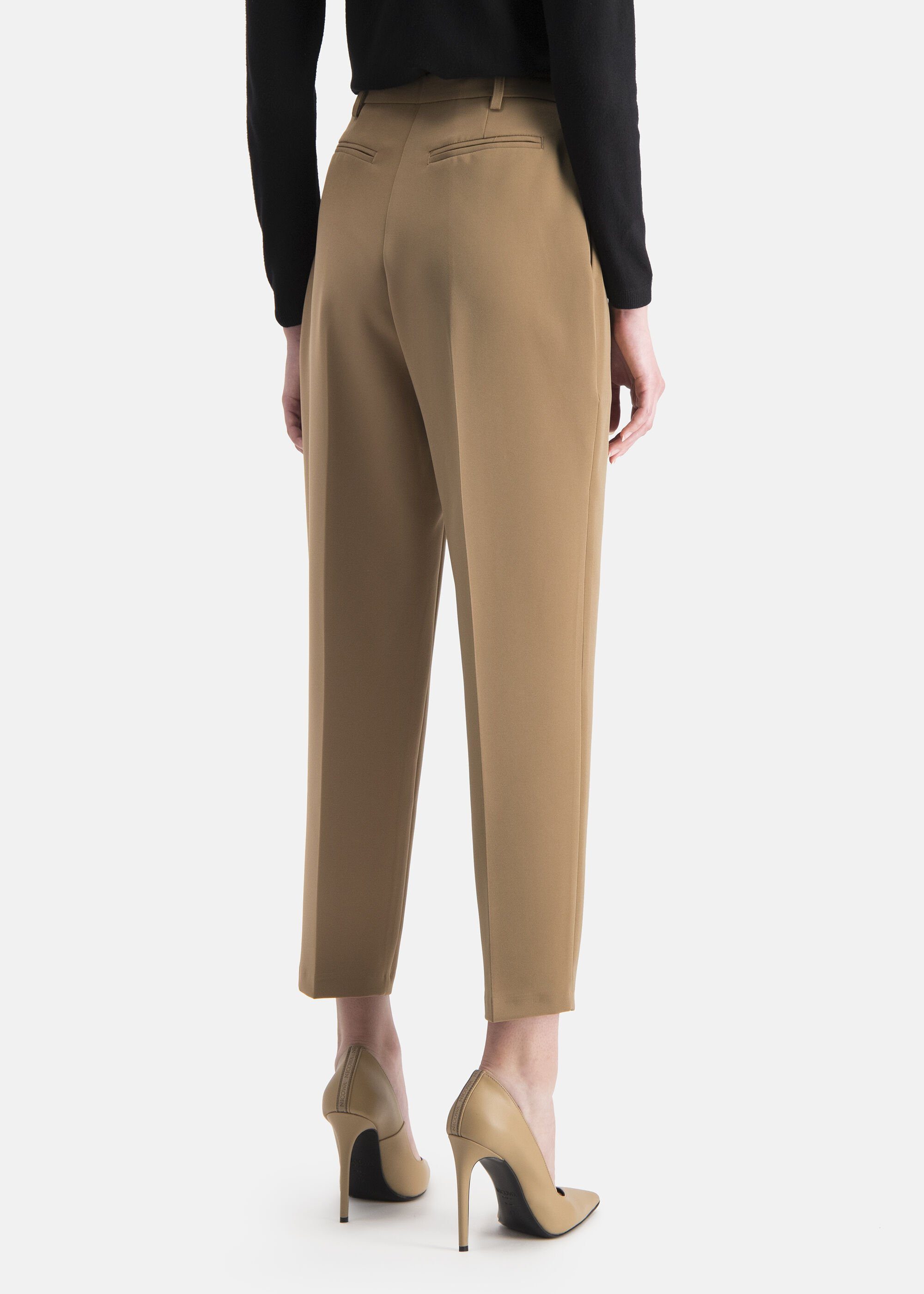 Nicowa Anzughose DIOMO (1-tlg) Bundfaltenhose aus Twill