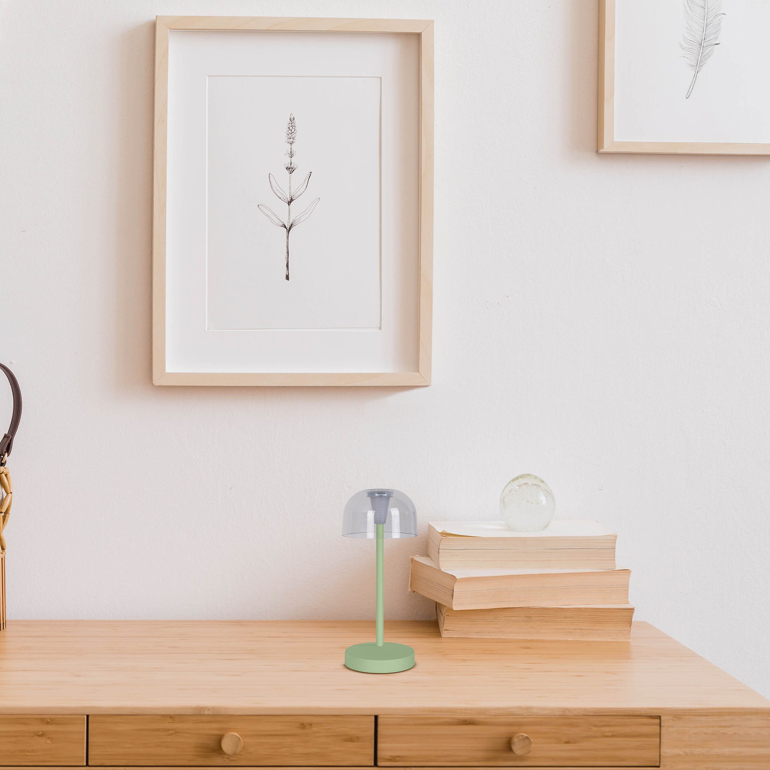 näve LED Tischleuchte Gomba 18,5 cm, Dimmfunktion, LED fest integriert, War günstig online kaufen