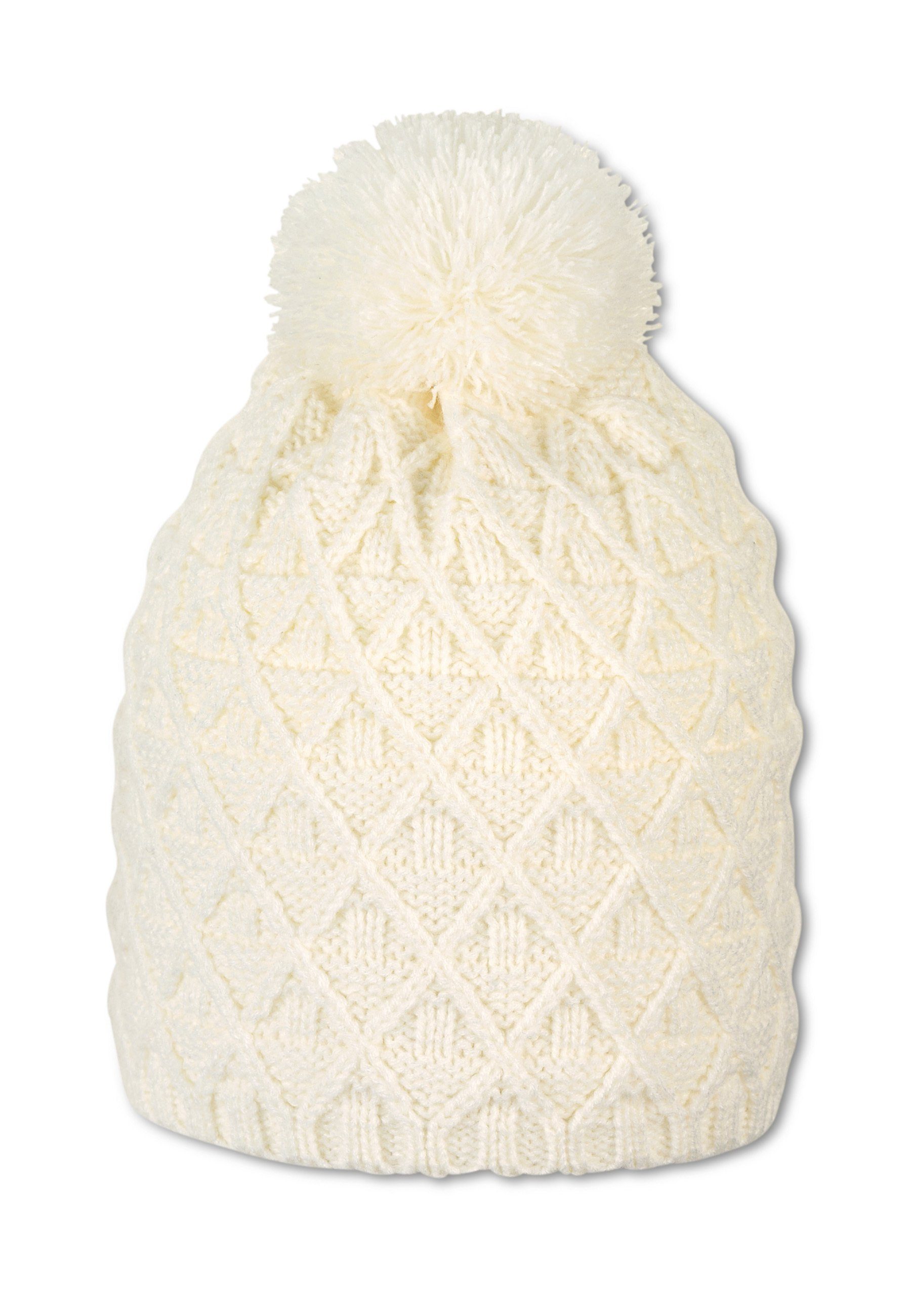 STERNTALER® Strickmütze Bommelstrickmütze Raute 1-St mehr