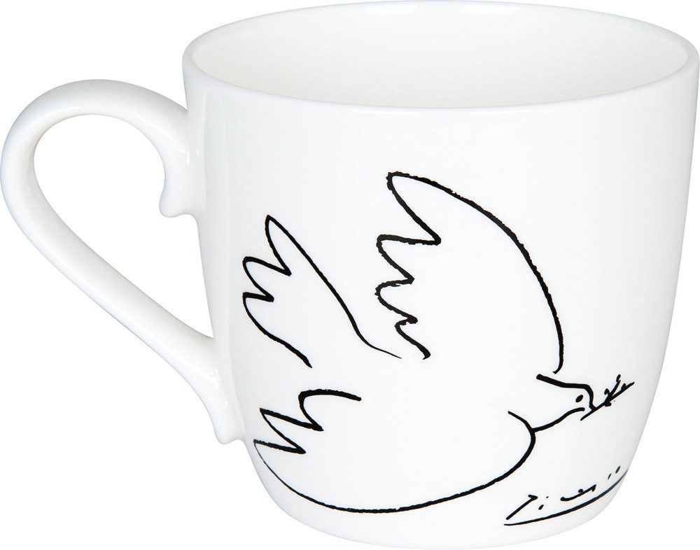 Becher Könitz Tasse Picasso - Die Taube des Friedens