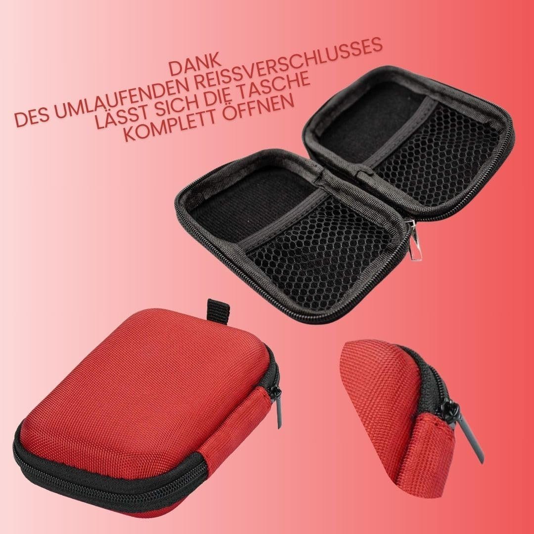 caseroxx Tragetasche Schutz Tasche für Beurer BR 10 / 60 / 90 (Transporttasche, 1-tlg., Schutztasche mit Netztasche)