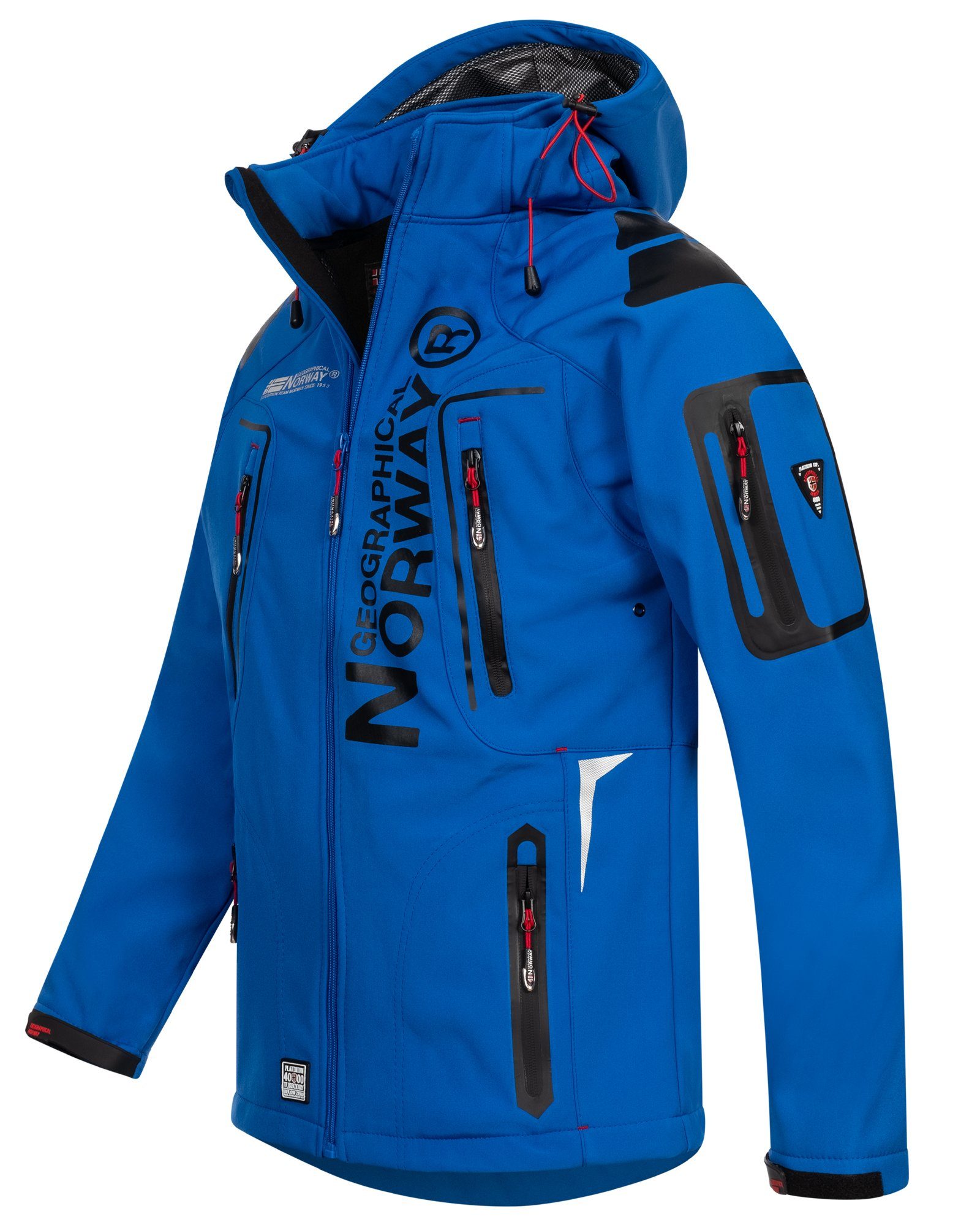 Geographical Norway Softshelljacke Herren Frühlings Jacke Softshell Jacke Regen Outdoor Übergangs Jack