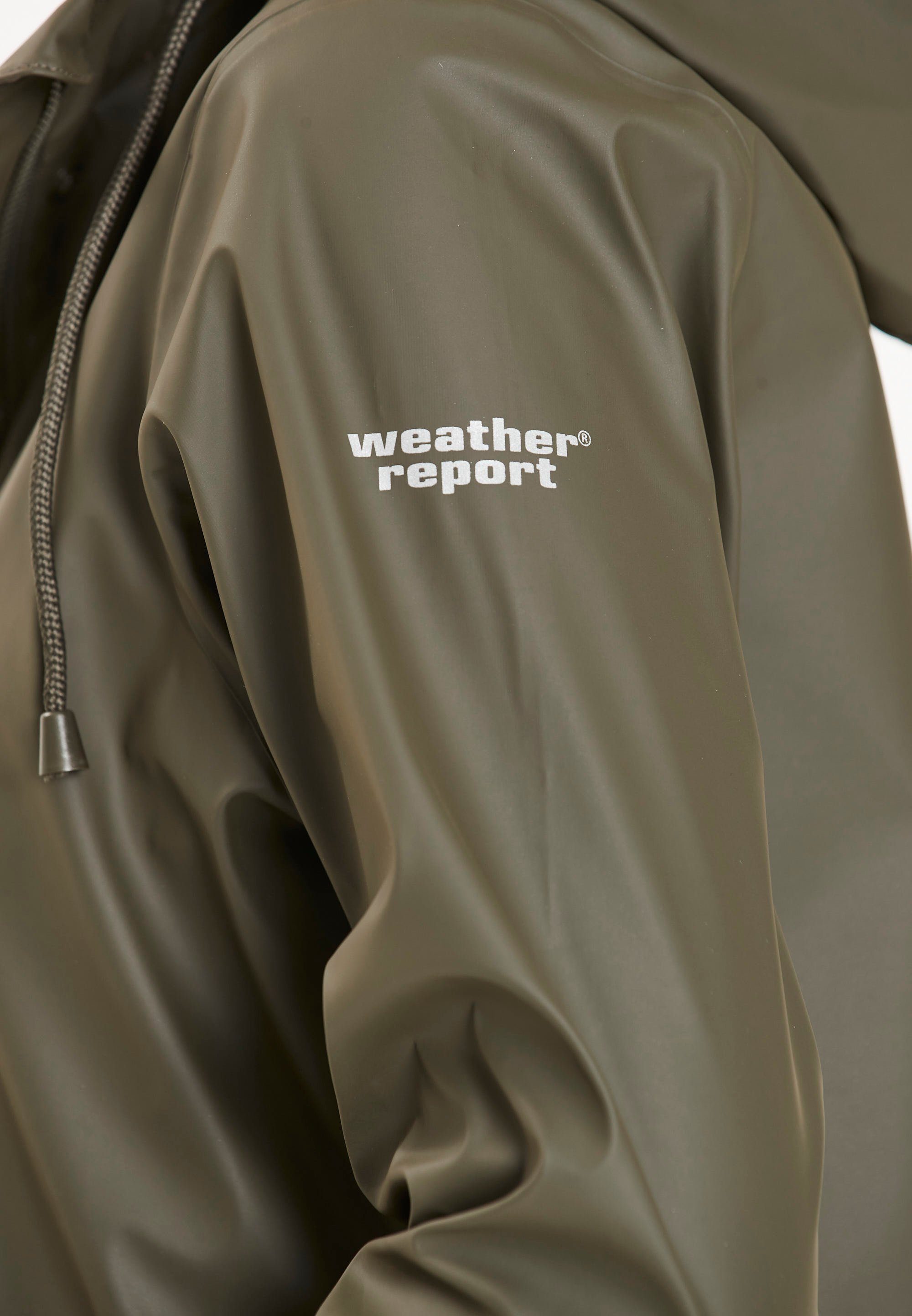 WEATHER REPORT Regenjacke PETRA mit umweltfreundlicher Beschichtung olivgrün-grün