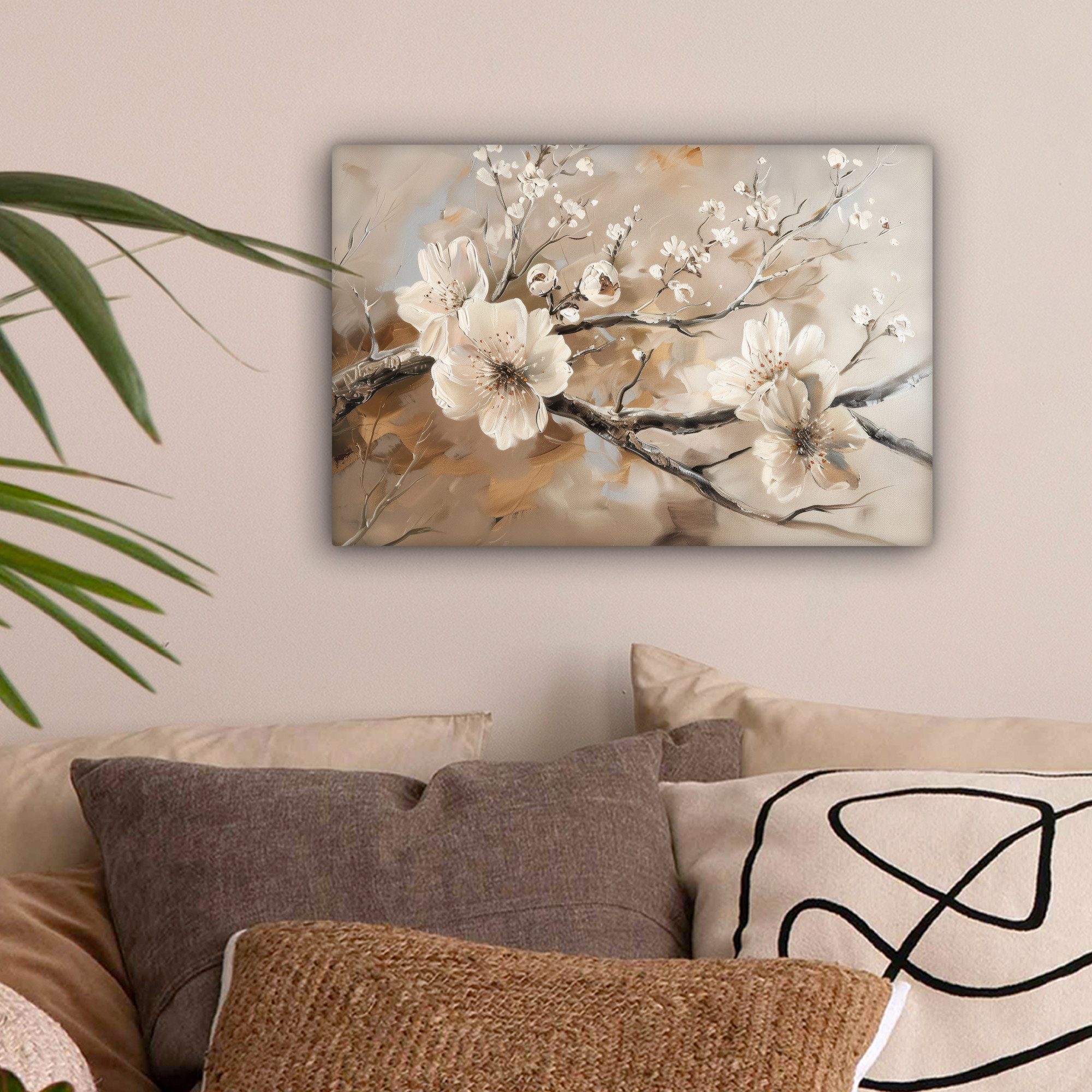OneMillionCanvasses® Leinwandbild Blumen - Natur - günstig online kaufen