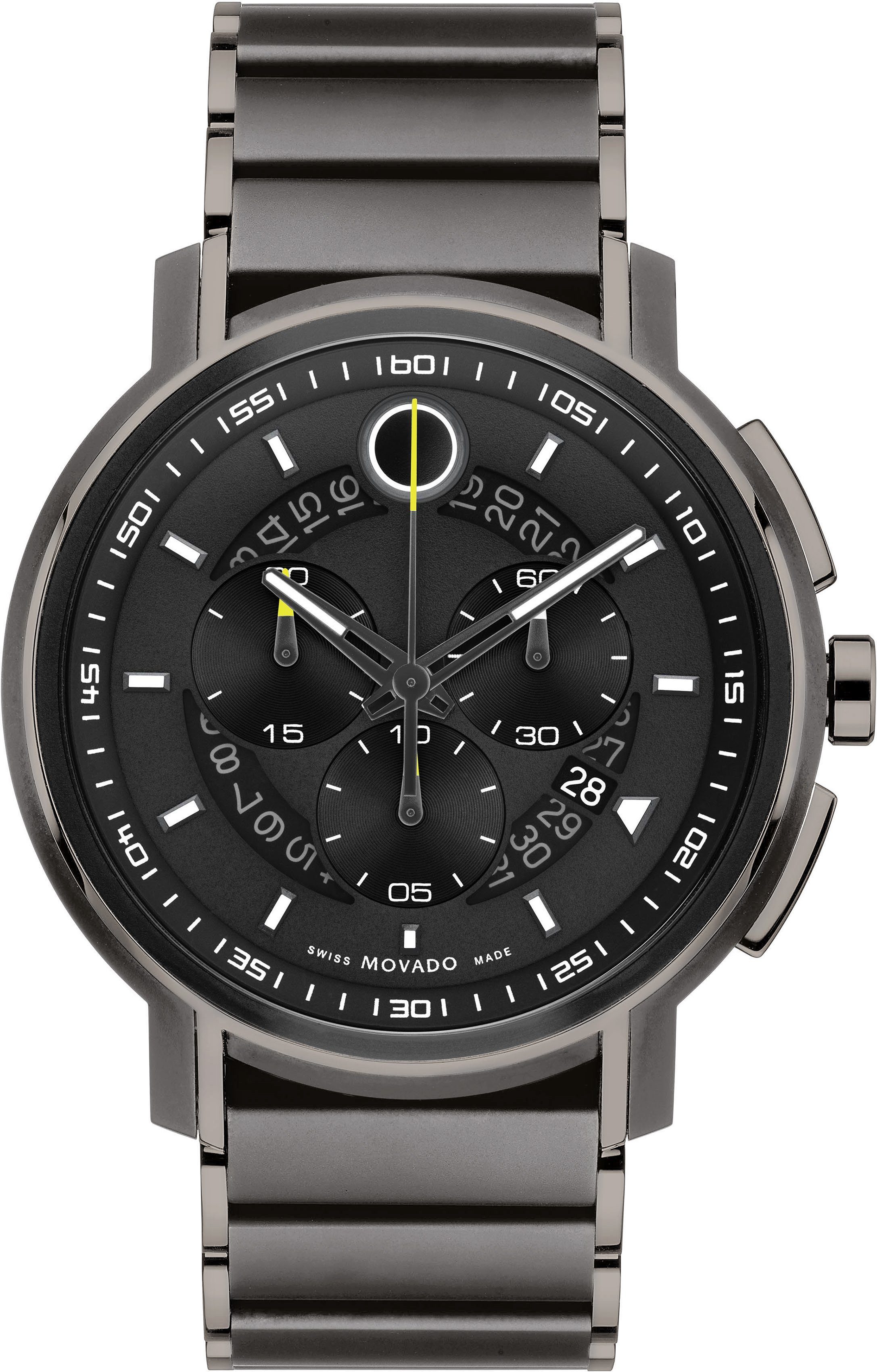 [Neuestes Modell im Jahr 2024] MOVADO Chronograph Strato, 0607554