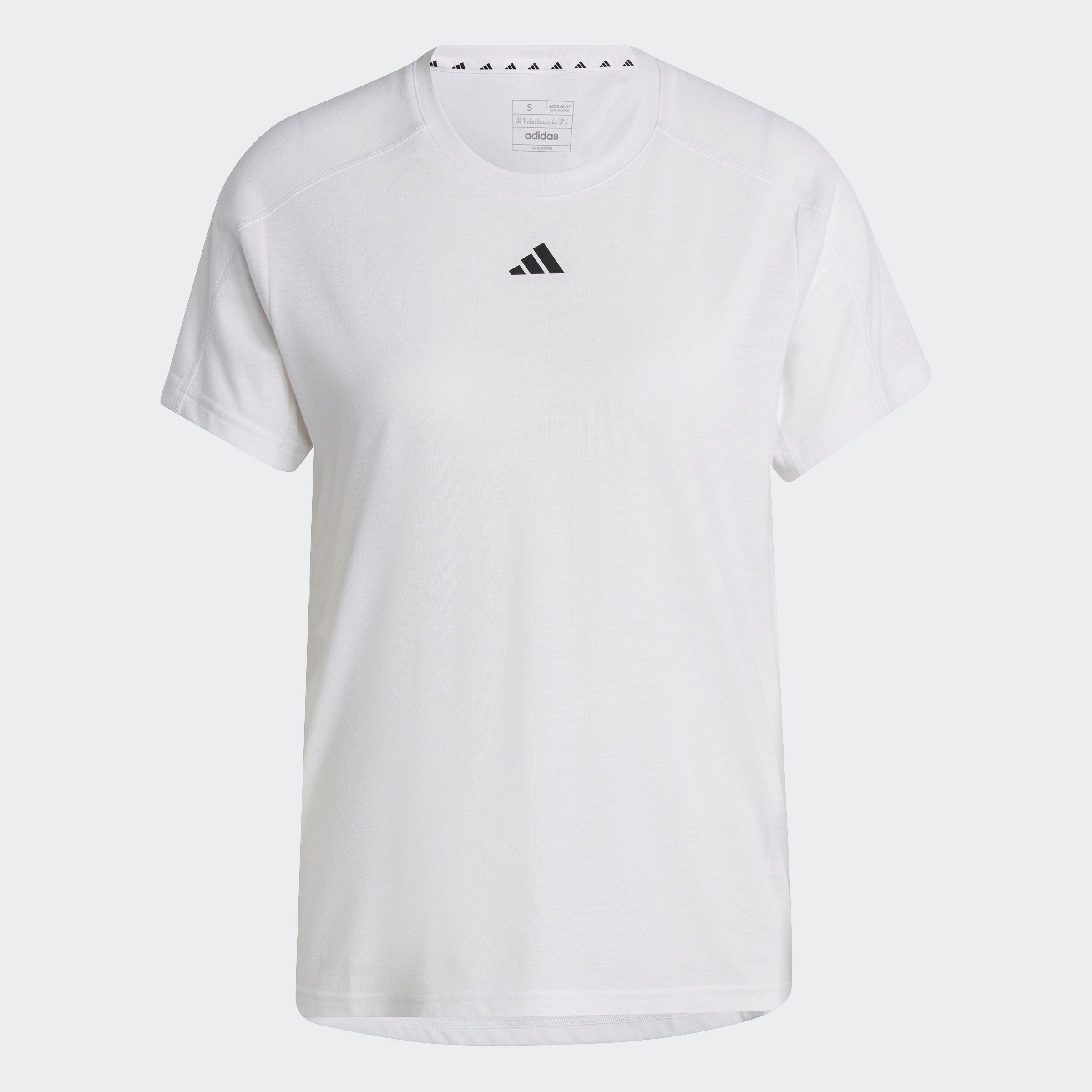 adidas Performance T-Shirt AEROREADY BRANDING White TRAIN MINIMAL ESSENTIALS