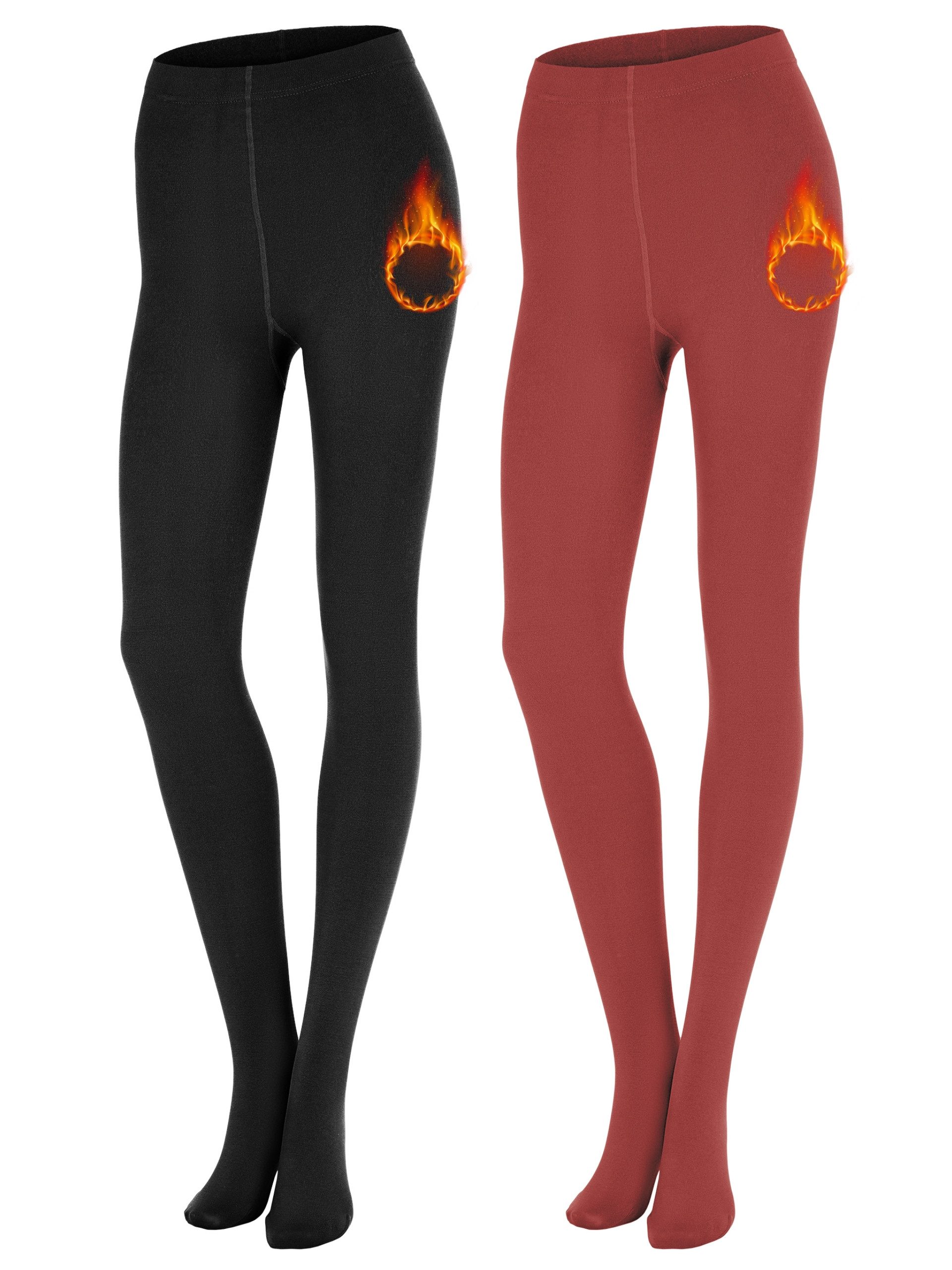 Merry Style Strumpfhose 2er Pack Strumpfhosen Damen Winter Wärme Tights Gef günstig online kaufen