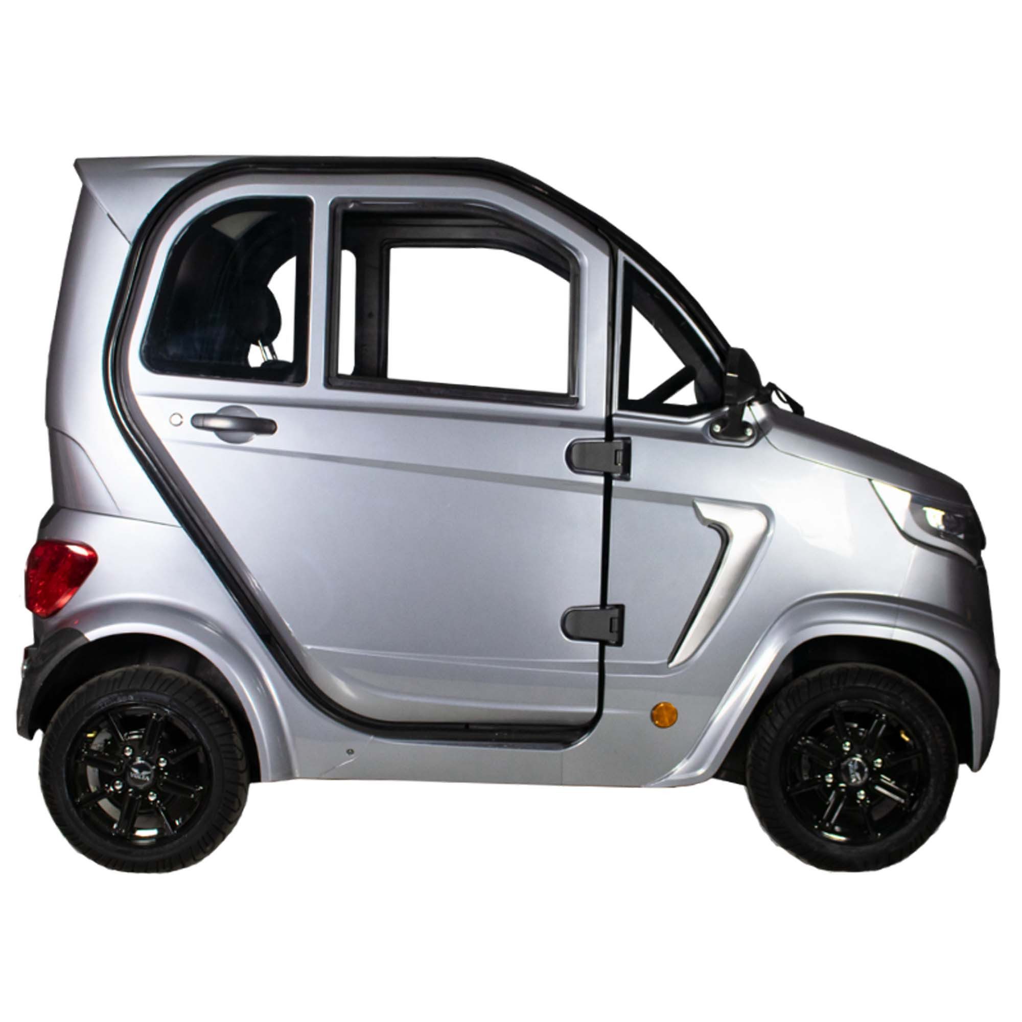 Volta E-Motorroller Volta EV1 Elektro-Kabinenroller Vierrädrig 2 Sitze Hintereinander, 2000 W, 45 km/h, VRLA-Gel Akku ca. 63 km Reichweite COC Straßenzulassung