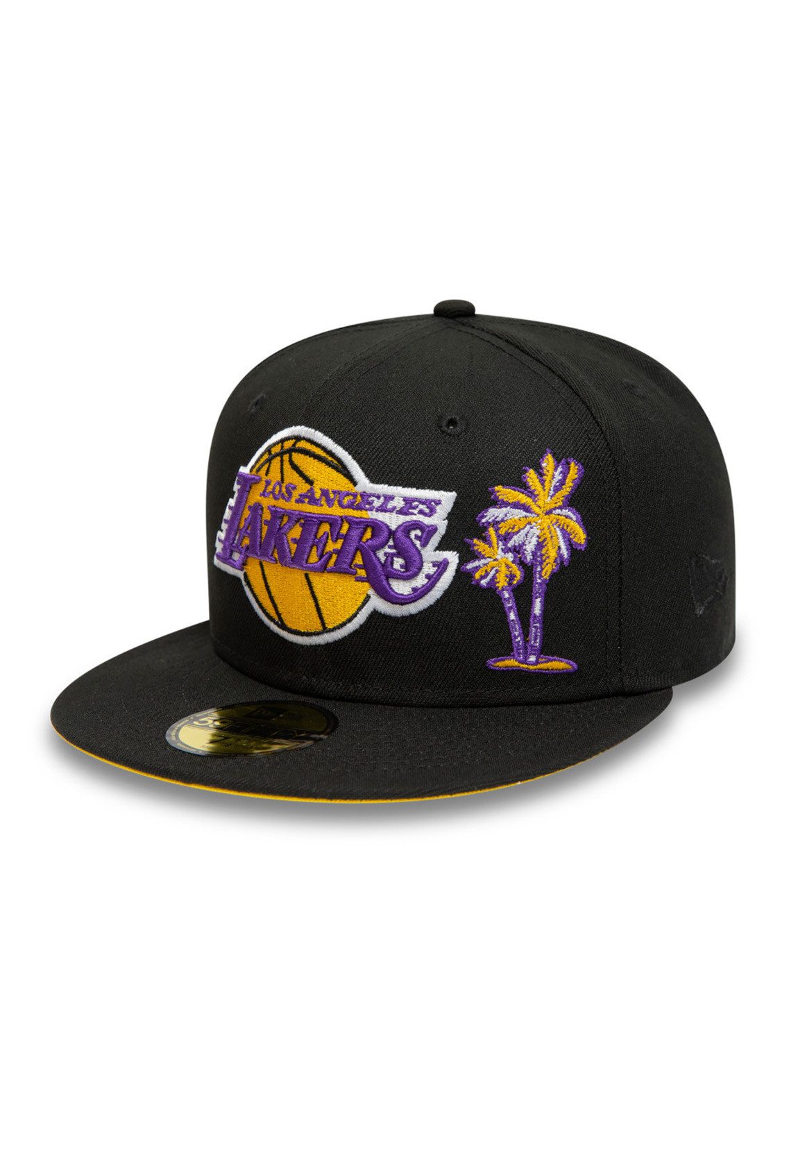 New Era Fitted Cap New Era Loslak 59Fifty Cap LOS ANGELES LAKERS Schwarz günstig online kaufen