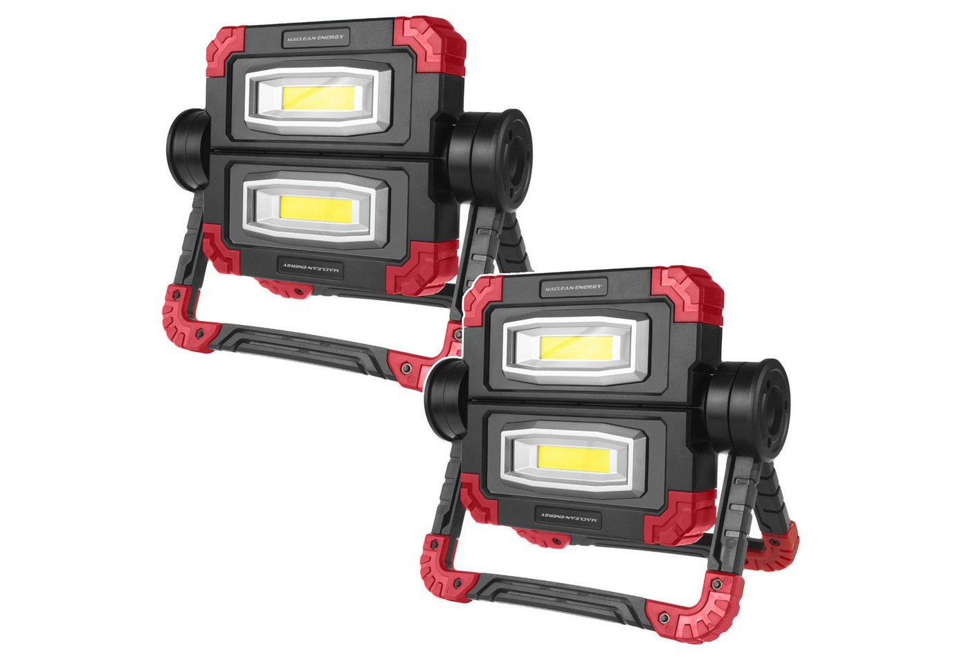 Maclean LED Arbeitsleuchte MCE439, kaltweiß, LED COB Klappbare Werkstattlampe 300lm