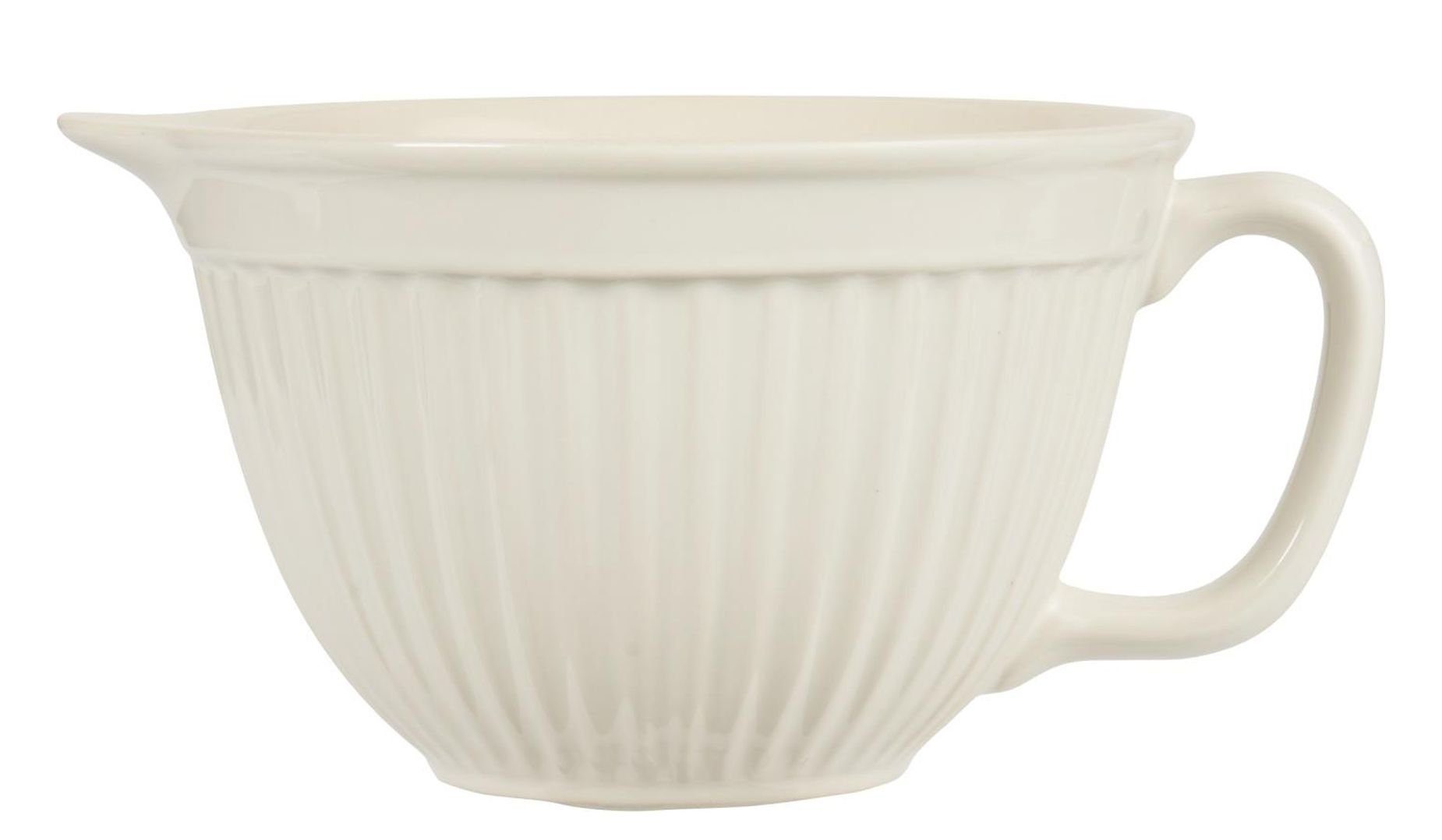 Butter Rührschüssel Laursen Laursen Ib - Rührschüssel Keramik Schüssel, Farbauswahl Keramik (2075) 1,5l Cream Mynte