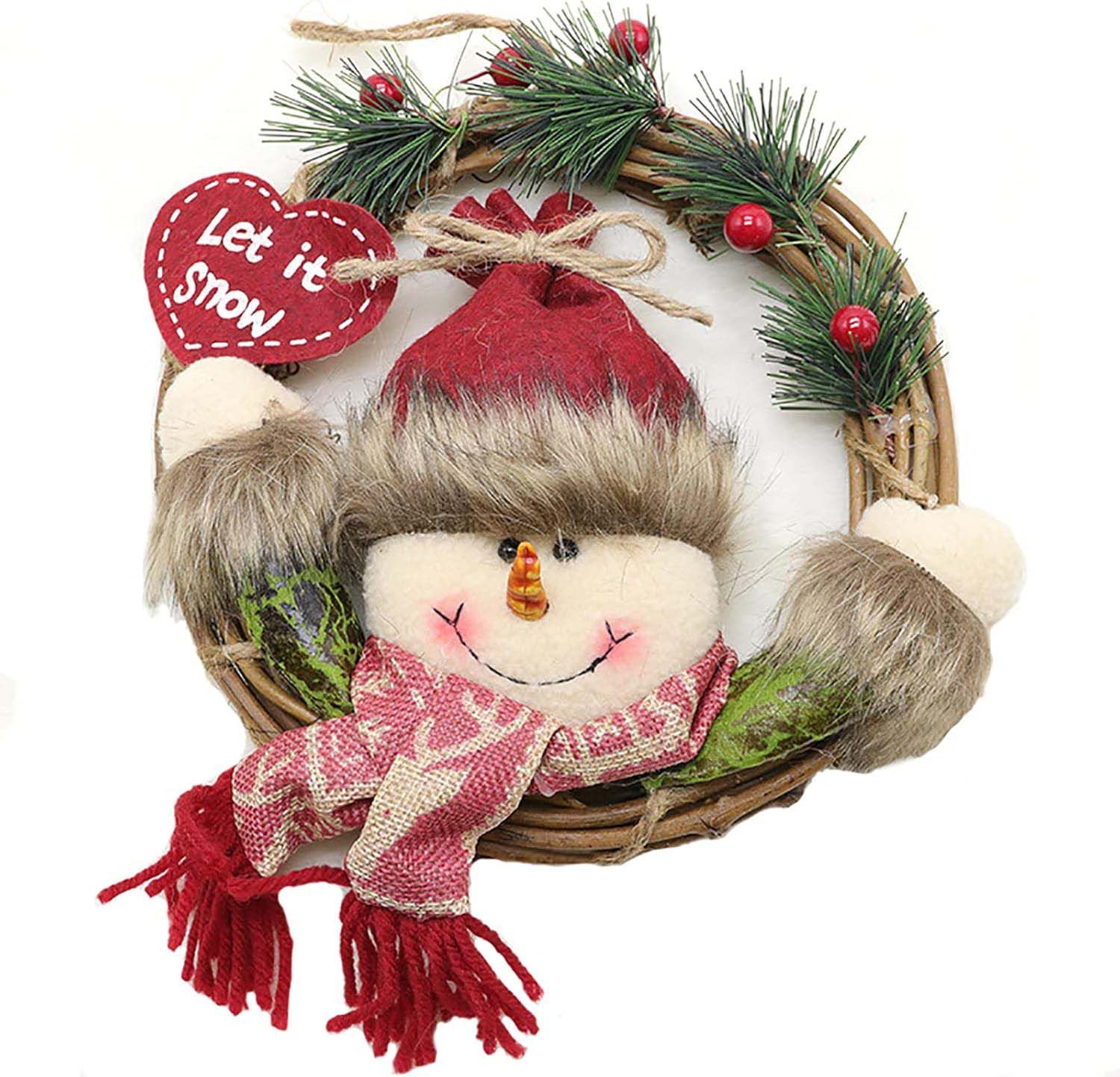 trends for living Adventskranz Weihnachten Kranz Weihnachtskranz Künstlich - Weihnachtsgirlande Deko