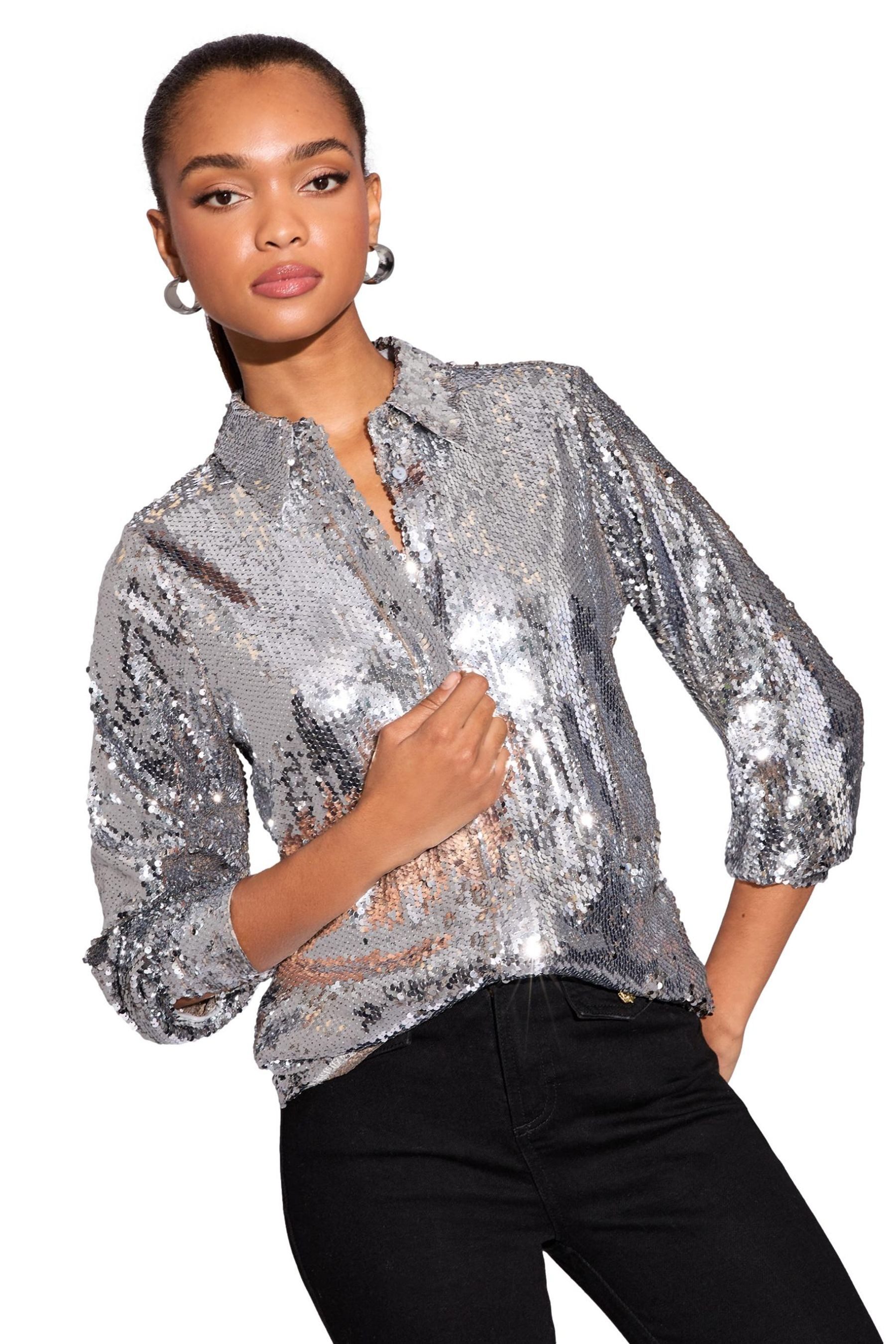 LIPSY Hemdbluse Lipsy Bluse, Regular (1-tlg) günstig online kaufen