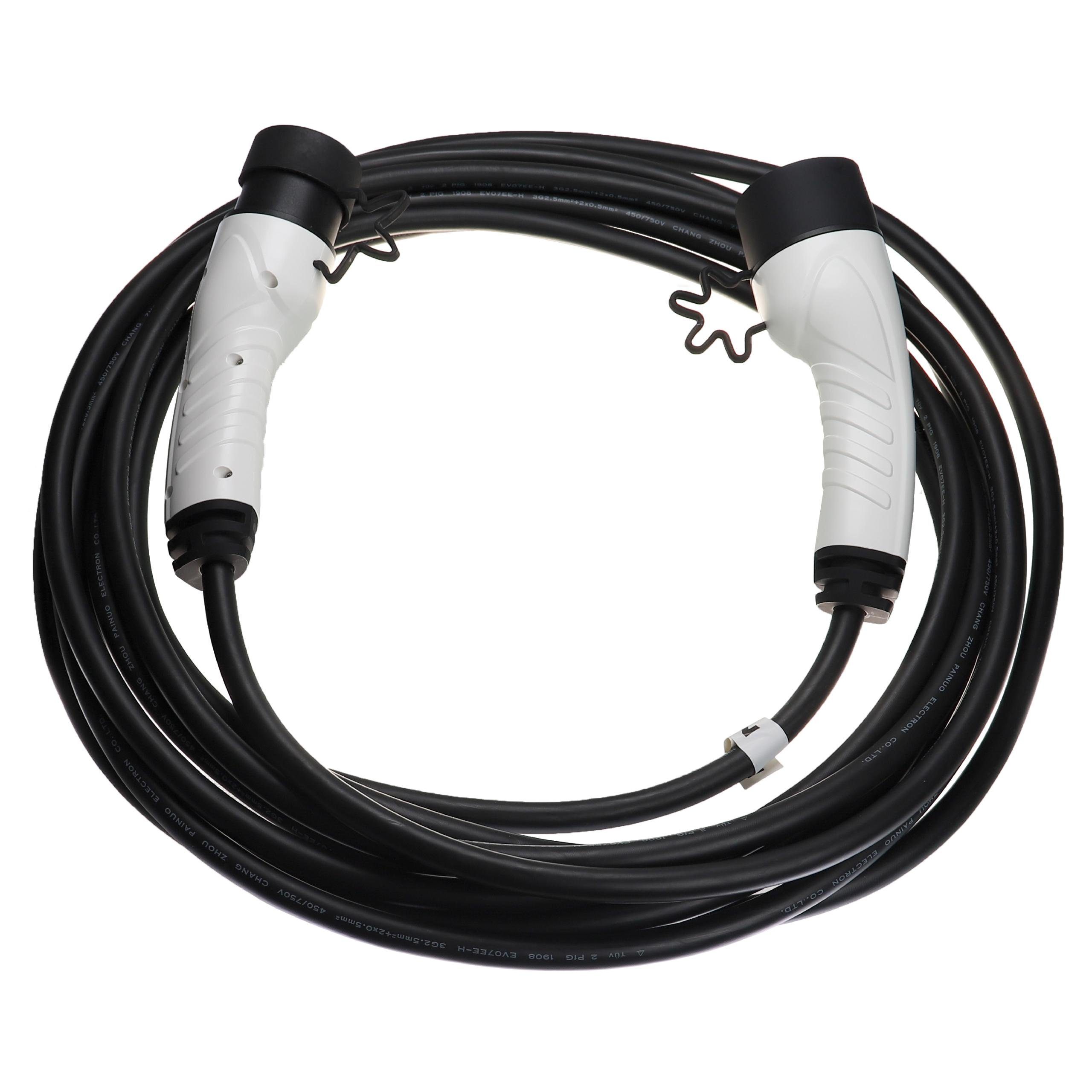 vhbw passend für Volvo XC90 Recharge Elektroauto / Plug-in-Hybrid Elektro-Kabel | Stromversorgungskabel