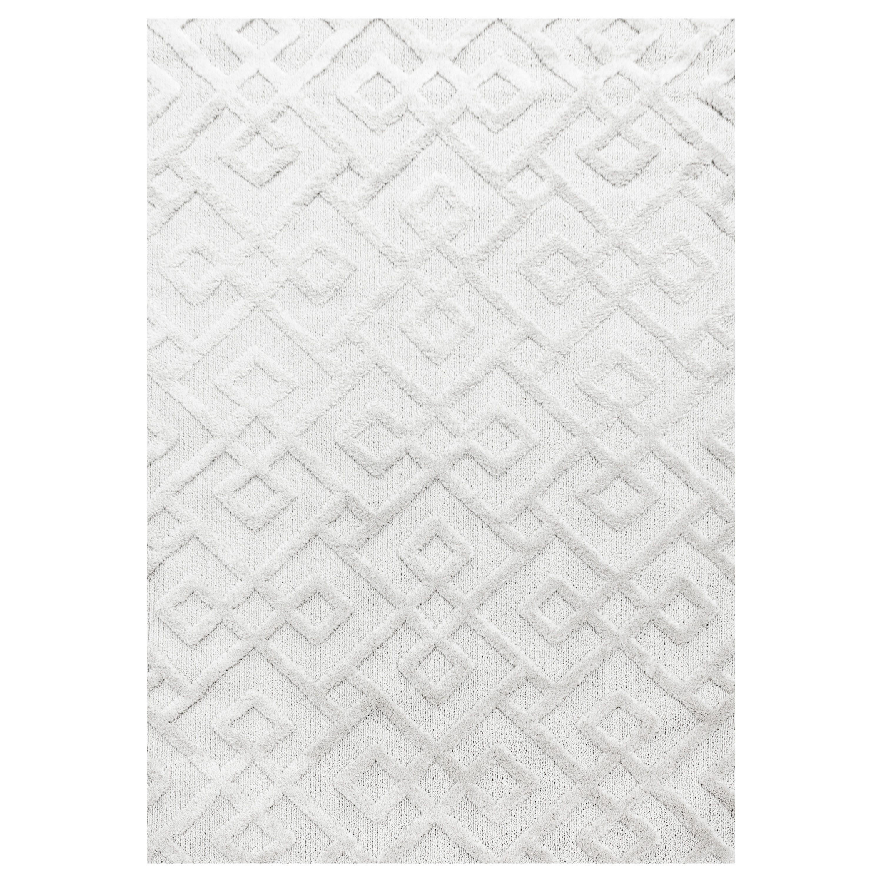 Teppium Teppich Geometrisch Design, Rund, Höhe: günstig online kaufen